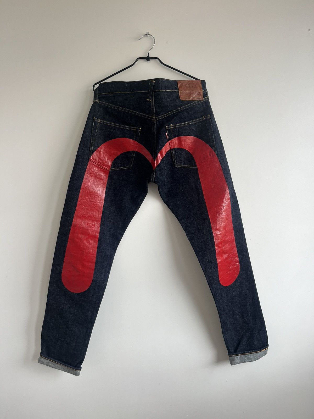 Japanese Repro Selvedge Denim Jeans, Evisu Yamane - 31
