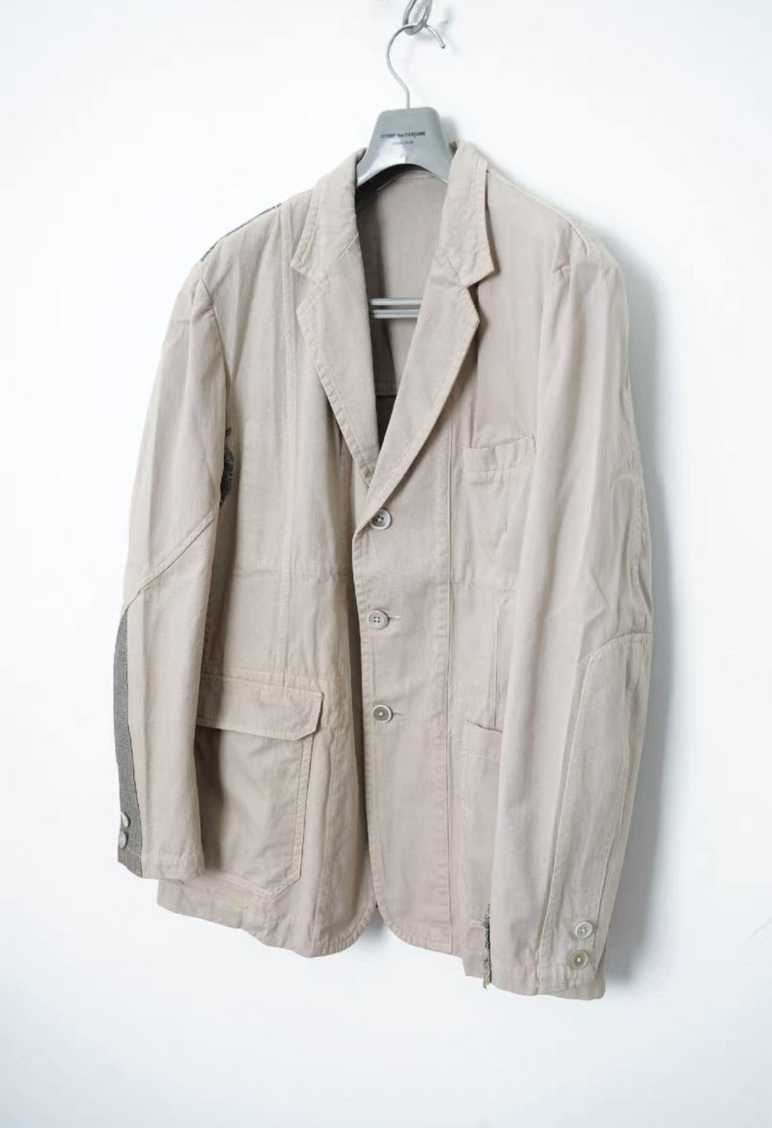 Yohji Yamamoto Yohji Yamamoto Y's for Men Oversized Panel Blazer Jacket Size US L / EU 52-54 / 3 - 2 Thumbnail