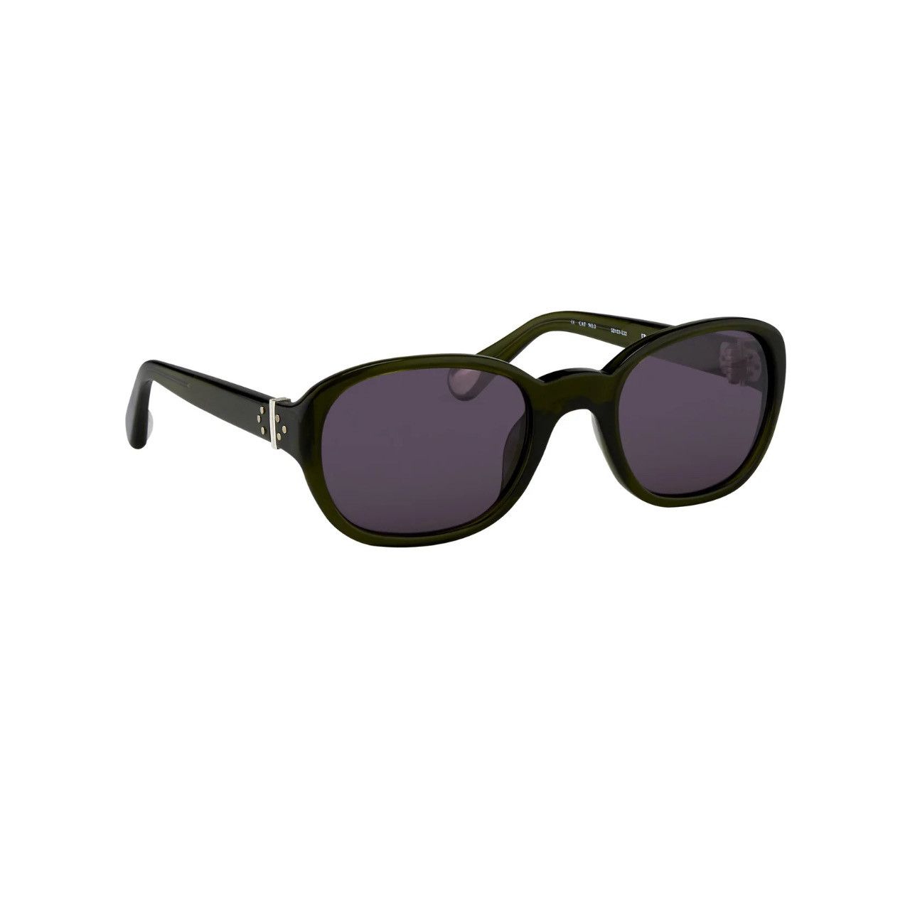 Ann Demeulemeester Ann Demeulemeester Sunglasses Oval Green and Purple Size ONE SIZE - 3 Thumbnail