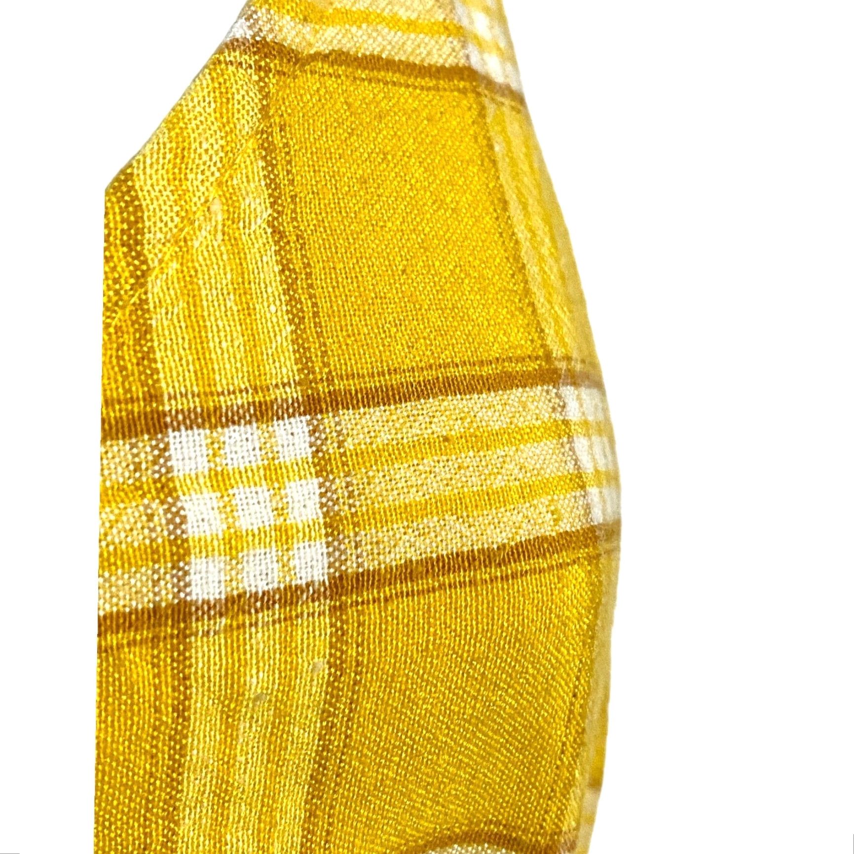 Old Navy Old Navy Yellow Plaid Cami Belted Dress M Women's Midi Sleeveless Sundress Spring Summer Casual Size M / US 6-8 / IT 42-44 - 4 Thumbnail