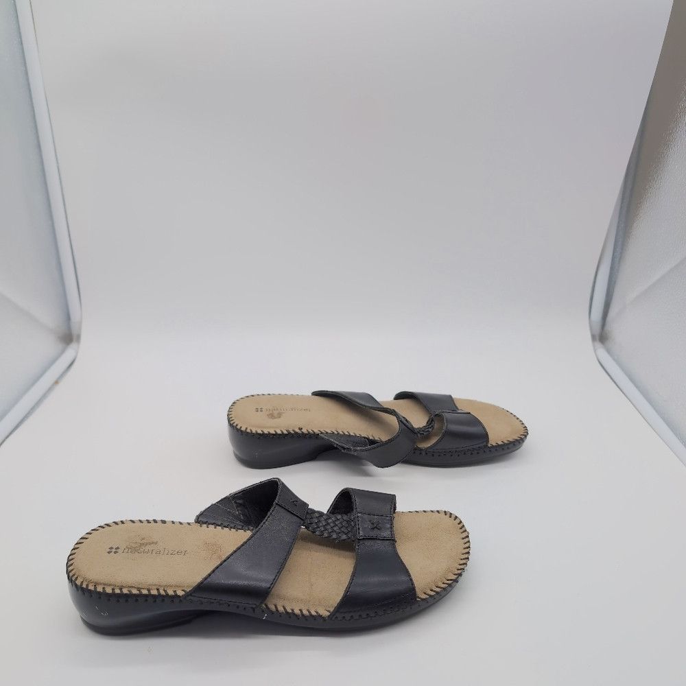 Naturalizer Women's Navy Blue Sandals Naturalizer Racer -4 Sz 8.5 Size US 8.5 / IT 38.5 - 6 Thumbnail