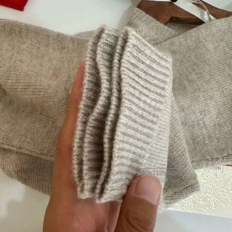 Max Mara MaxMara Gray Wool Sweater for Women . Size M / US 6-8 / IT 42-44 - 7 Thumbnail