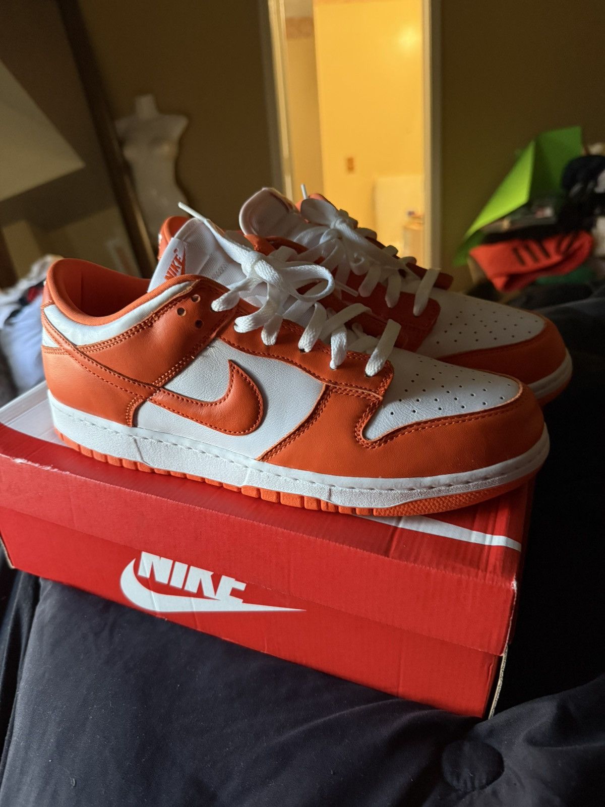 Nike Nike dunk low “Syracuse” Size US 12 / EU 45 - 3 Thumbnail