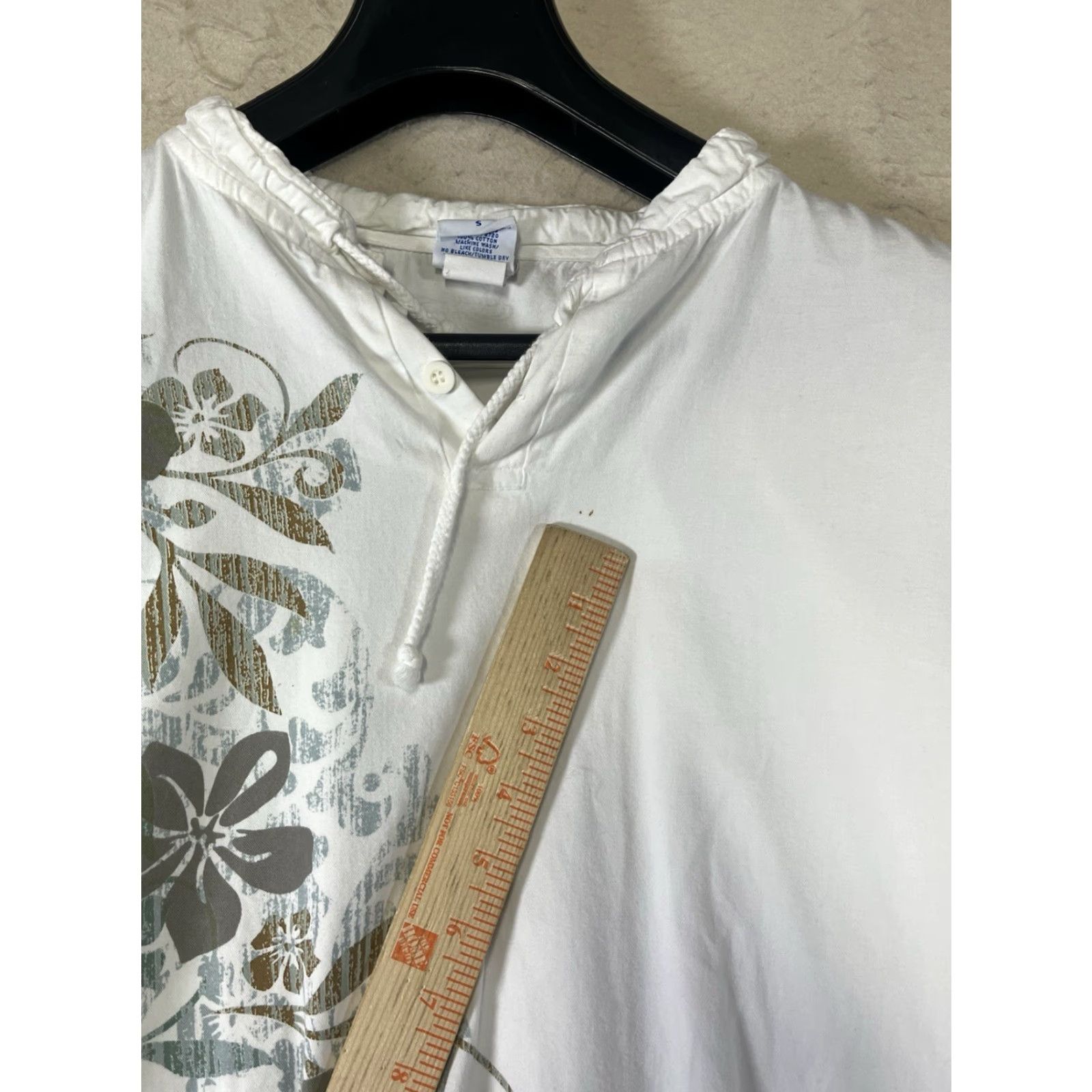 Vintage VINTAGE Crazy Shirts Shirt Hawaii Original Pullover 100% USA Men's Small White Long Sleeve See Pics Mens Small Hawaii Vintage Shirt Size US S / EU 44-46 / 1 - 7 Thumbnail