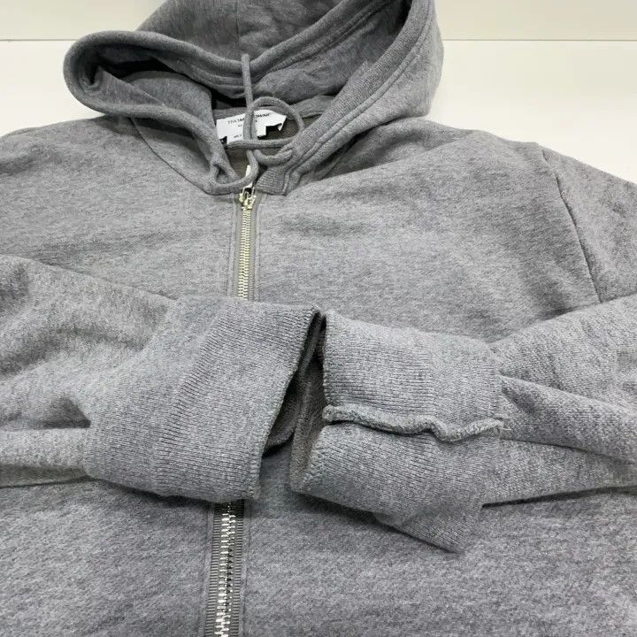 Thom Browne Thom Browne Classic Gray Hoodie with Stripes -2507 Size US M / EU 48-50 / 2 - 4 Thumbnail