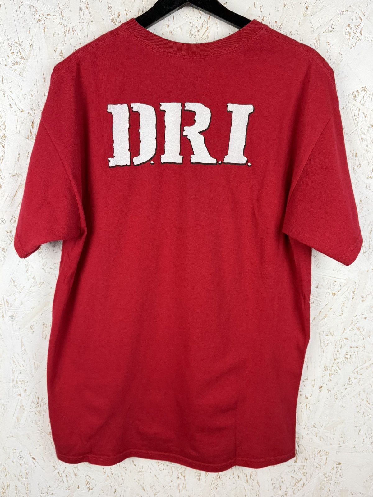 Band Tees 00s Vintage D.R.I. Dirty Rotten Imbeciles LP Metal T-Shirt L Size US L / EU 52-54 / 3 - 4 Thumbnail