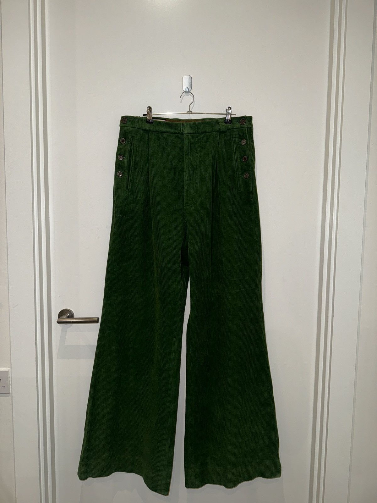 image of Gucci Pants, Green, 2023, Men's (Size 33)