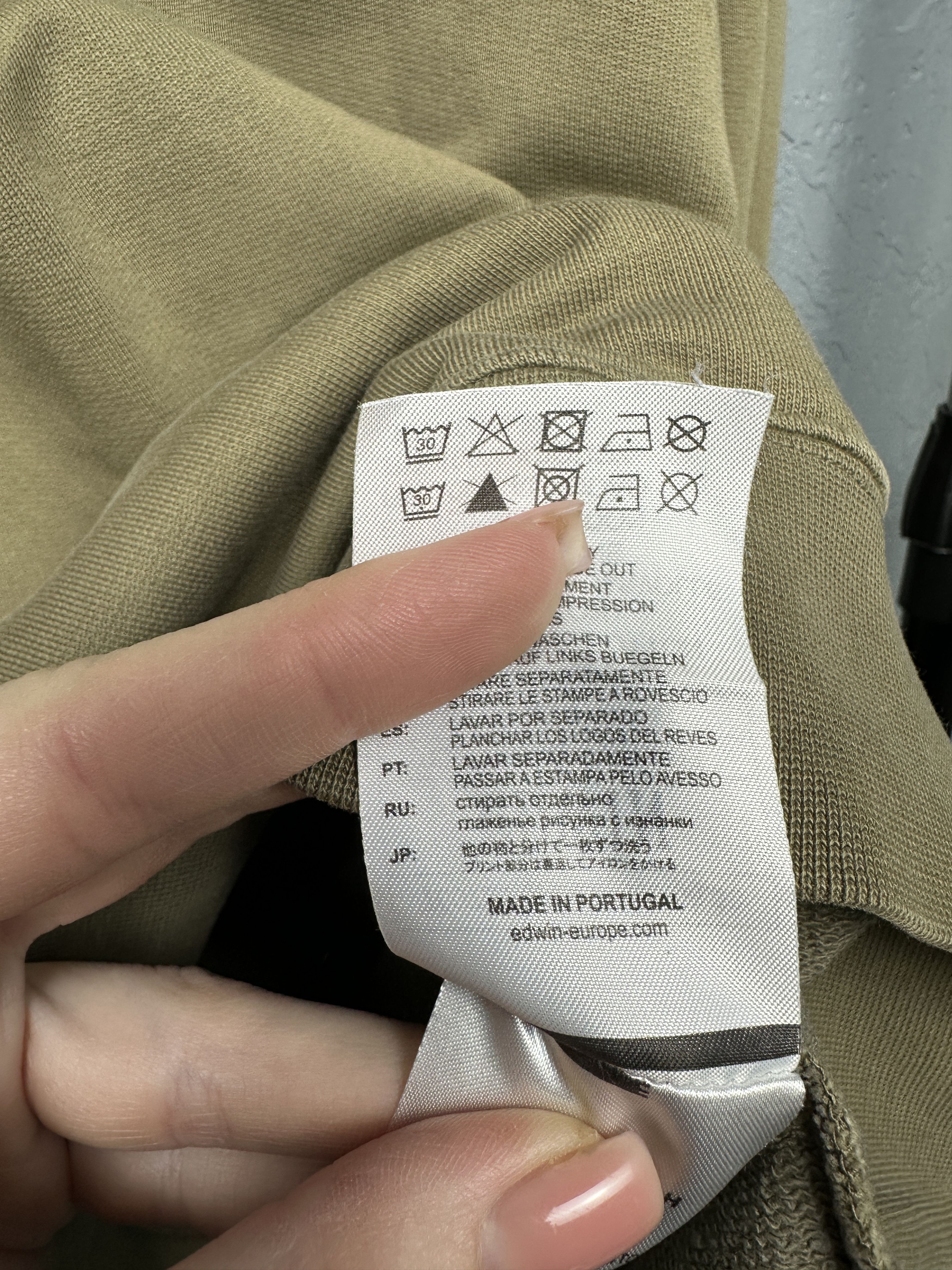 Edwin Edwin Mens Katakana Sweatshirt Size US M / EU 48-50 / 2 - 5 Thumbnail