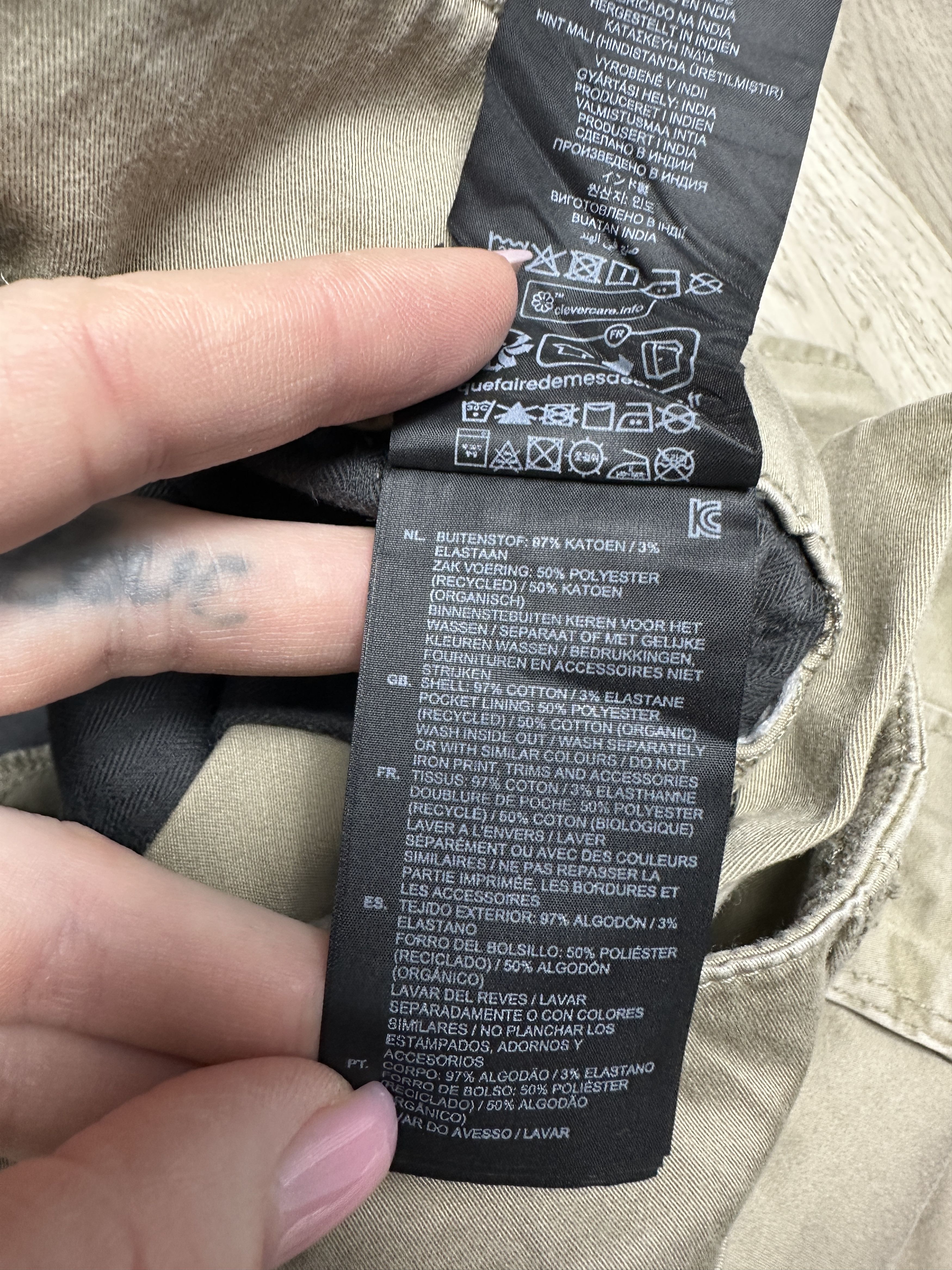 G-Star G Star Raw Mens Rovic Zip 3D Regular Tapered Cargo Pants Size US 28 / EU 44 - 5 Thumbnail