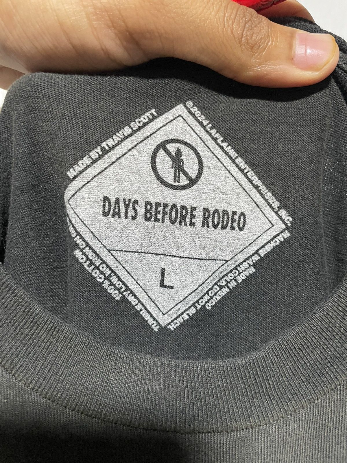 Sp5der × Travis Scott Cactus Jack x Sp5der Days Before Rodeo Tee Size US L / EU 52-54 / 3 - 4 Thumbnail