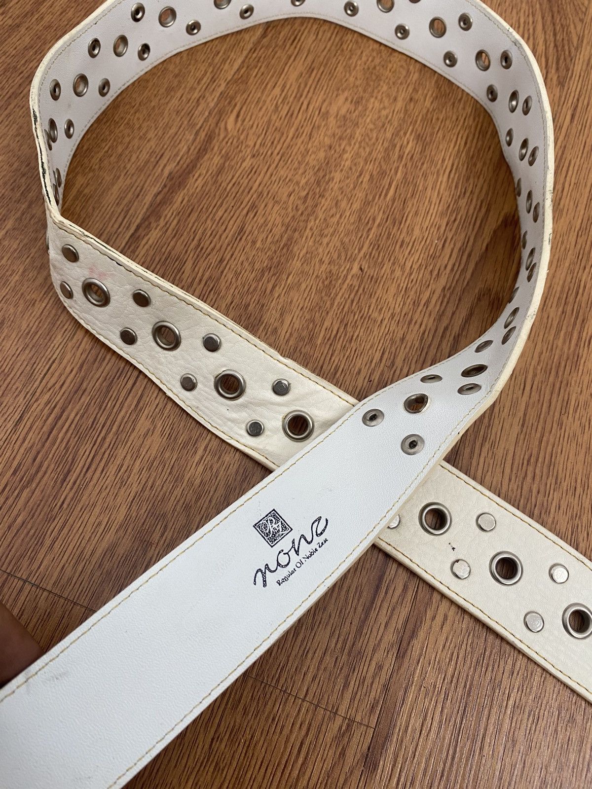 If Six Was Nine × Japanese Brand × Le Grande Bleu (L.G.B.) Ringer studded belt Size ONE SIZE - 3 Thumbnail