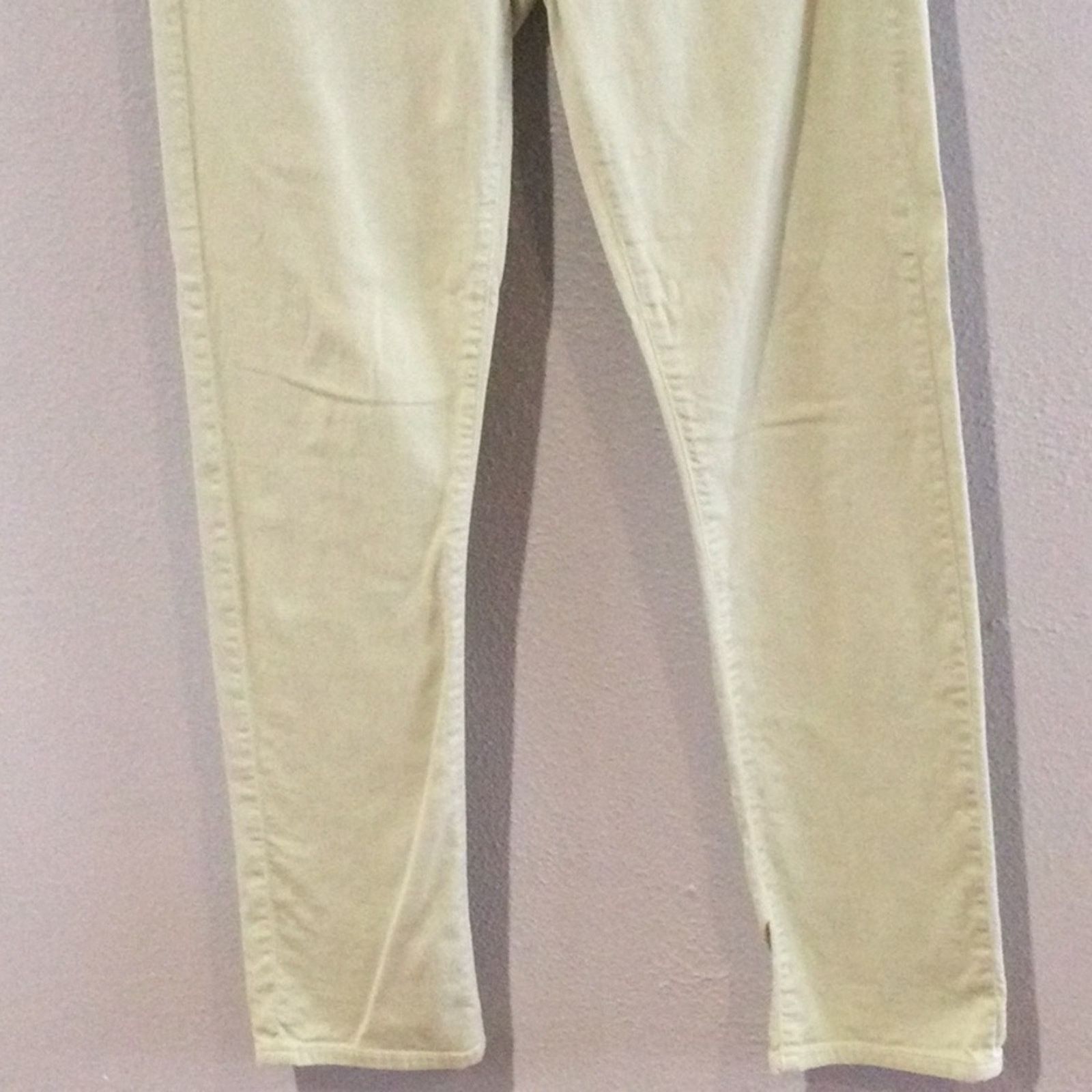 Citizens Of Humanity Citizens of Humanity Jerome Dahan Pale Green Skinny Pant 26 Size 26" / US 2 / IT 38 - 3 Thumbnail