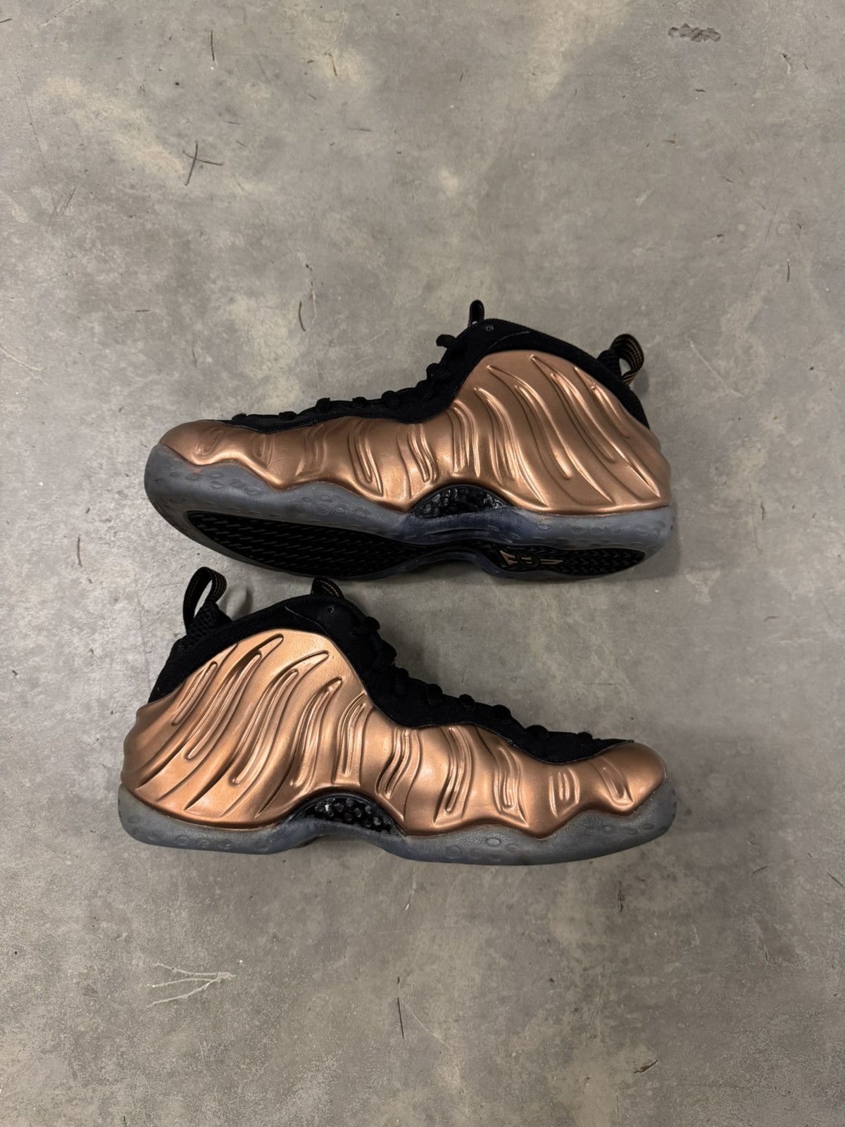 Nike Air Foamposite One 2017 Men\'s Copper Sneakers Size 8 Worn Once OG ALL The Nike Air Foamposite One is Back in  main image 3