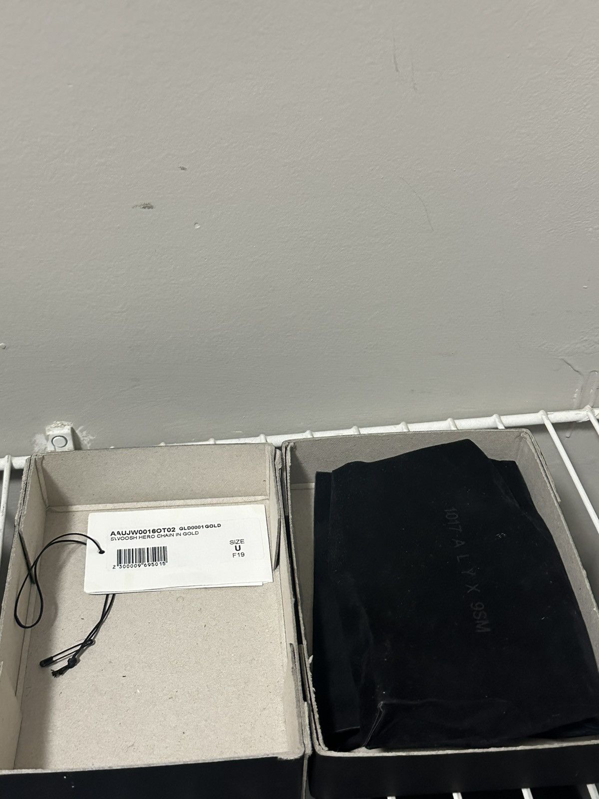 1017 ALYX 9SM Swoosh Hero Chain Size ONE SIZE - 3 Thumbnail