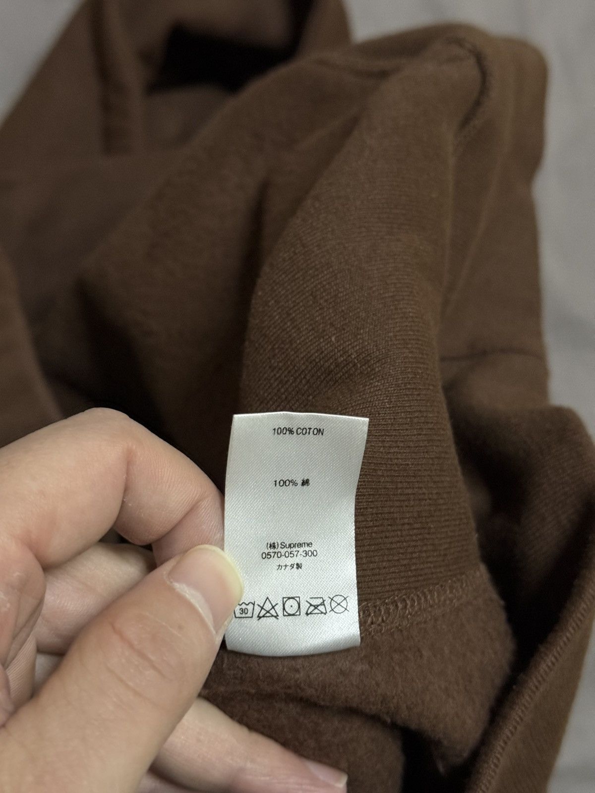 Supreme Supreme brown bandana paisley box logo hooded sweatshirt Size US M / EU 48-50 / 2 - 6 Thumbnail