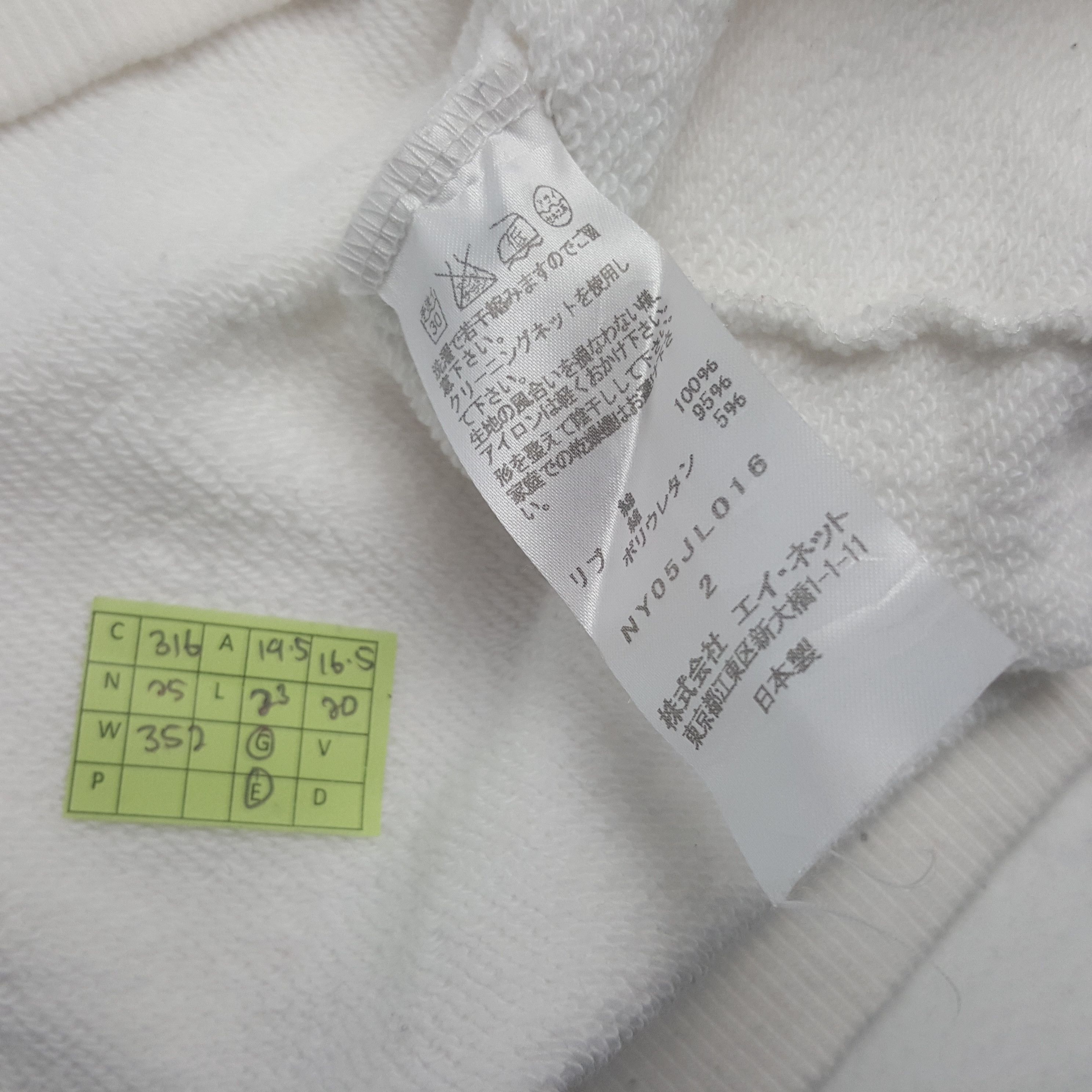 Ne-Net Vintage Ne-net by Issey Miyake Japanese Sweatshirt C316N25 Size US M / EU 48-50 / 2 - 7 Thumbnail