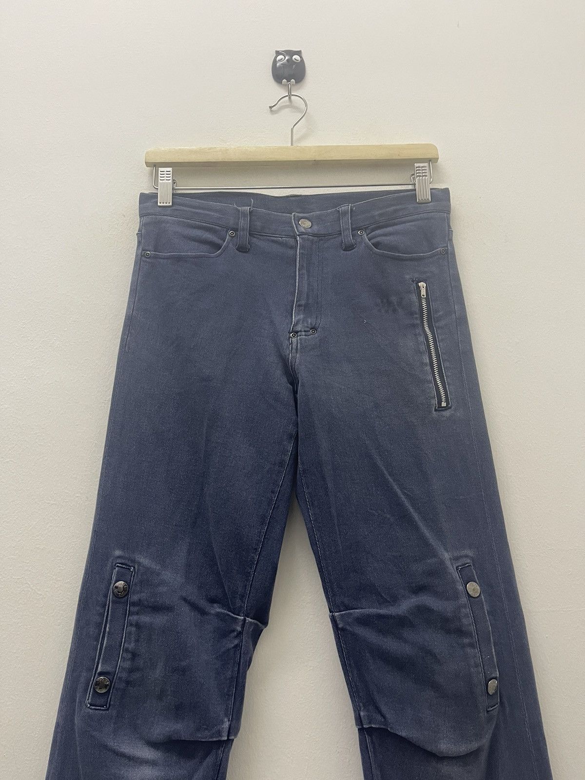 X-Girl Rare Vintage X-GIRL Bondage Zipped Punk Streetwear Size 28" / US 6 / IT 42 - 2 Thumbnail