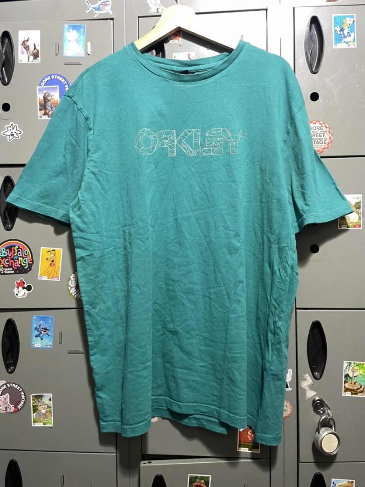 Oakley vintage Oakley aqua tee Size US XL / EU 56 / 4 - 1 Thumbnail