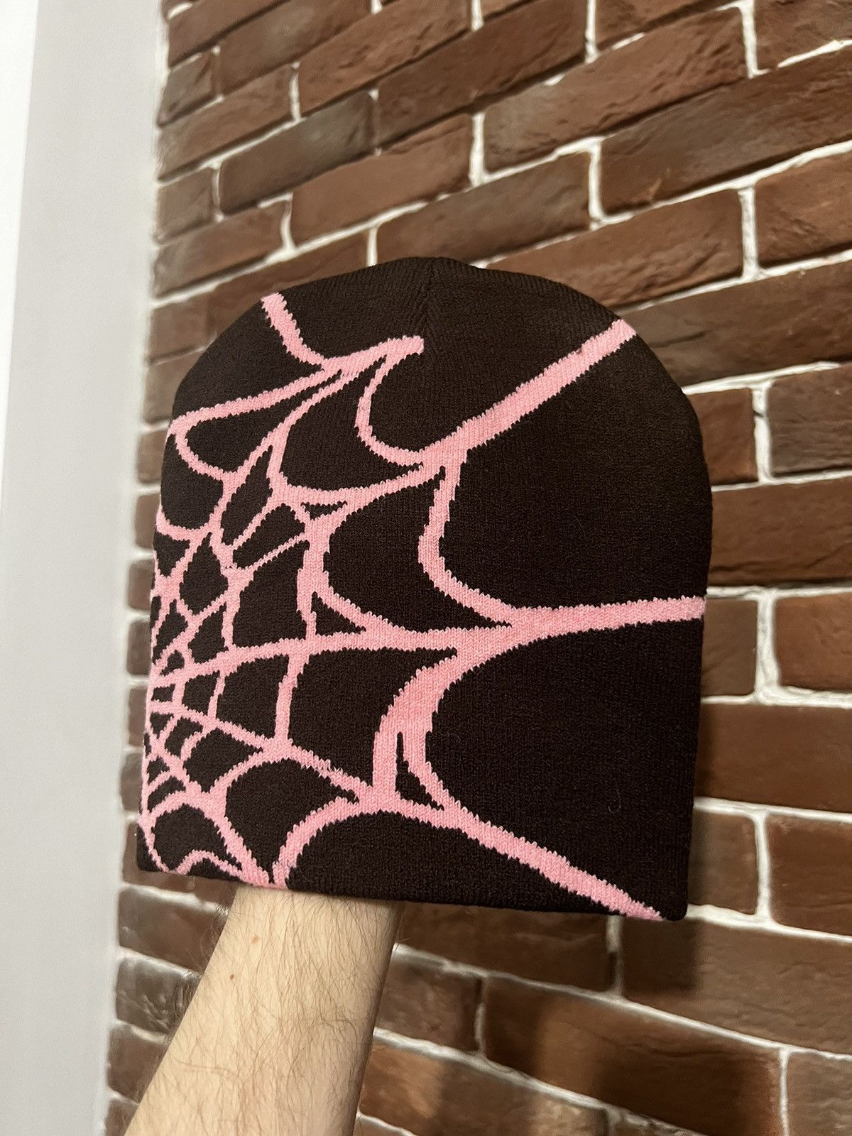 Spyder Vintage Y2k Spyder Spiderweb Spider Beanie Alternative Hype Size ONE SIZE - 1 Thumbnail