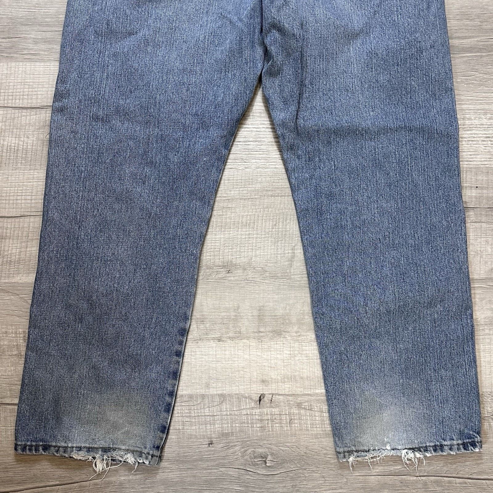 Wrangler Wrangler Cowboy Cut Relaxed Fit Blue Jeans Men's 40x32 Size US 40 / EU 56 - 7 Thumbnail