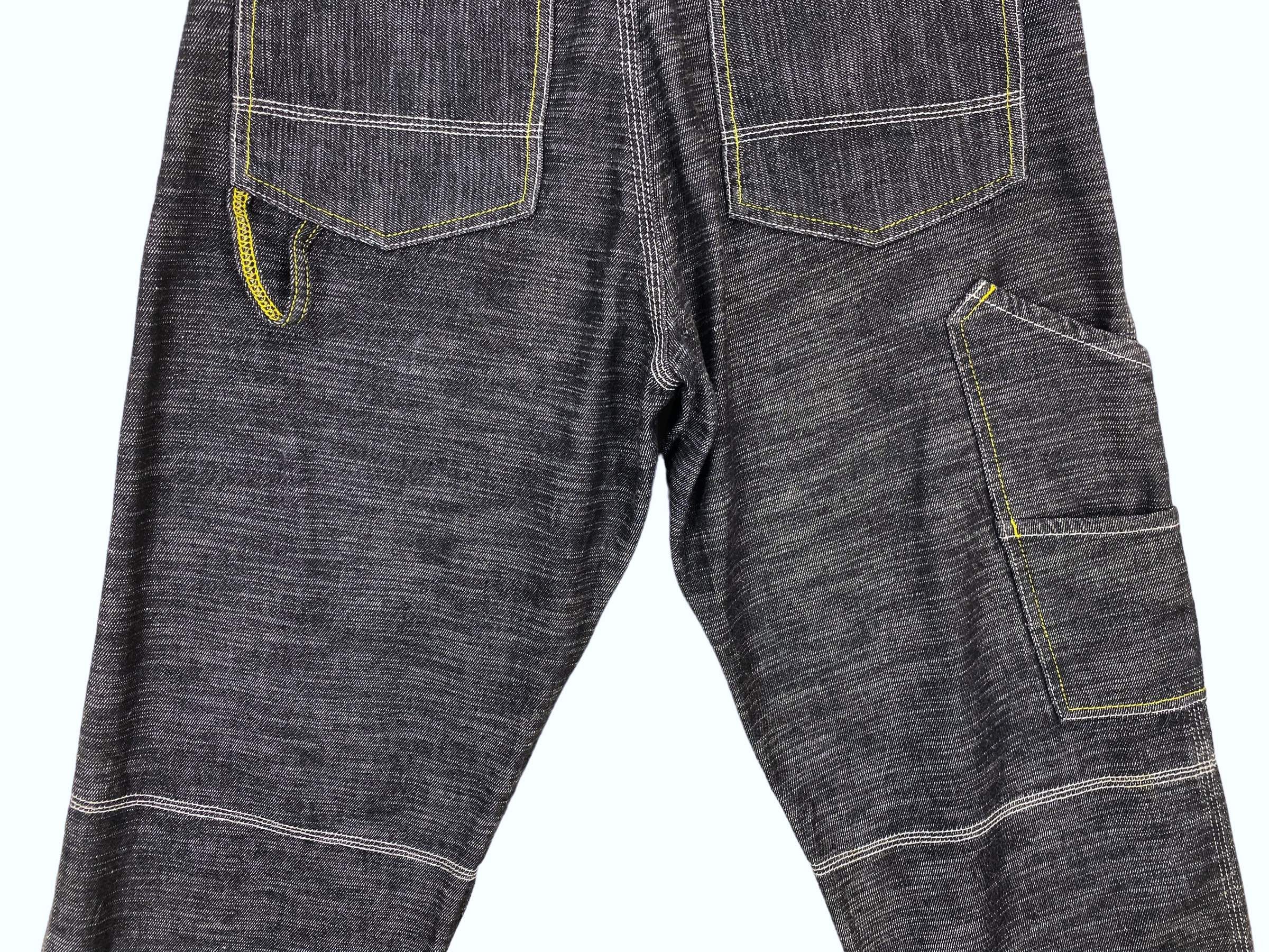 Japanese Brand Transer Carpenter Jeans Transer Hip Hop Skateboards Jeans Size US 29 - 7 Thumbnail
