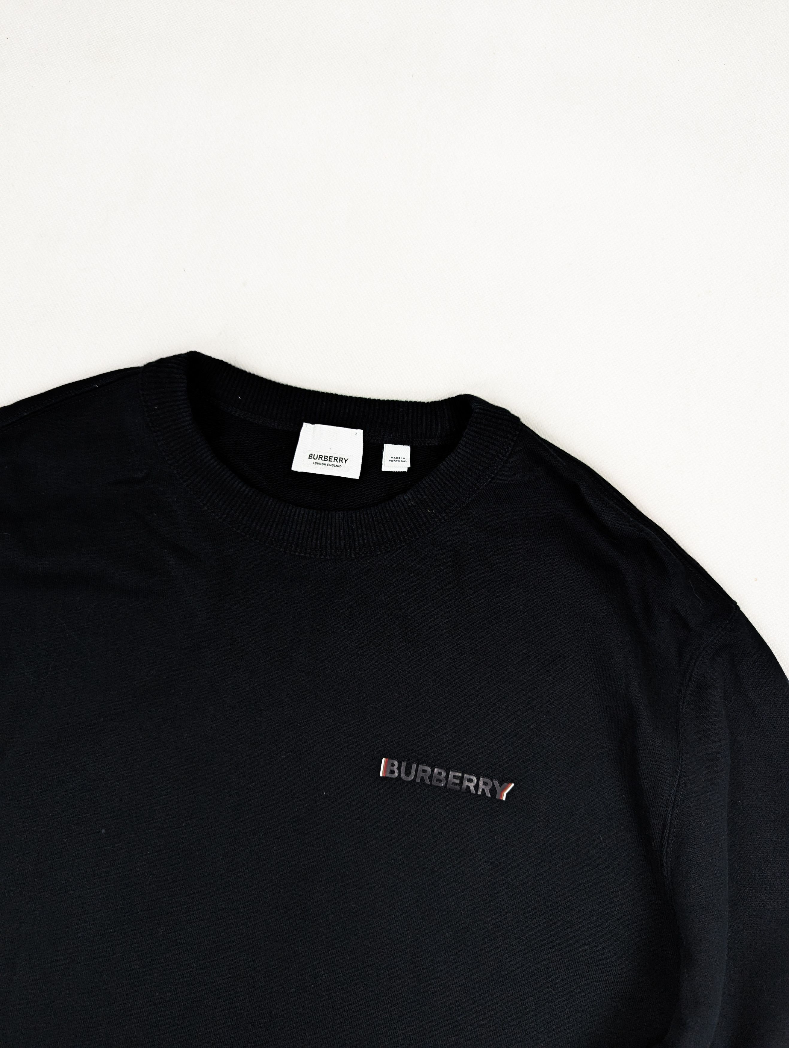 Burberry Burberry Magnus logo sweatshrt crewneck XXL black Size US XXL / EU 58 / 5 - 2 Thumbnail