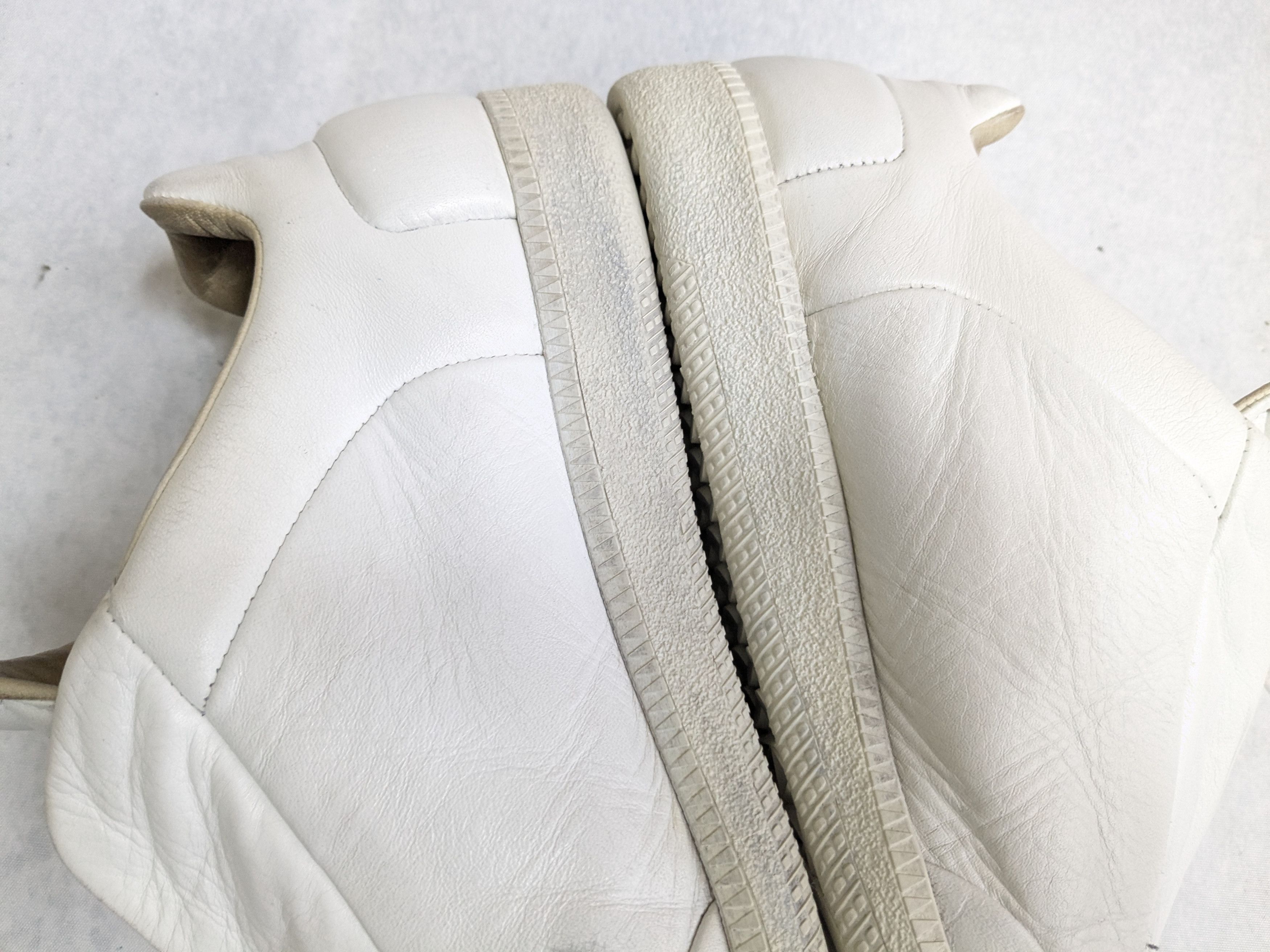 Maison Margiela Maison Margiela Future White 9 42 Low Tops Leather Size US 9 / EU 42 - 14 Thumbnail