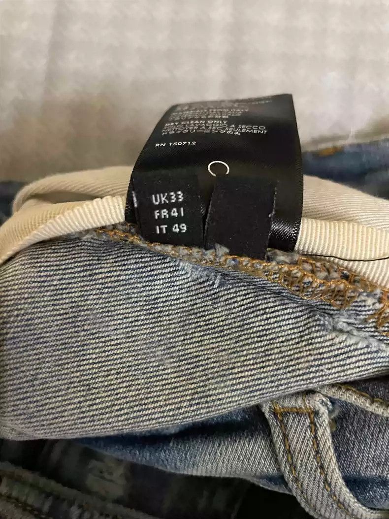 Amiri AMIRI MX1 33 size middle waist-2506 Size US 33 - 3 Thumbnail