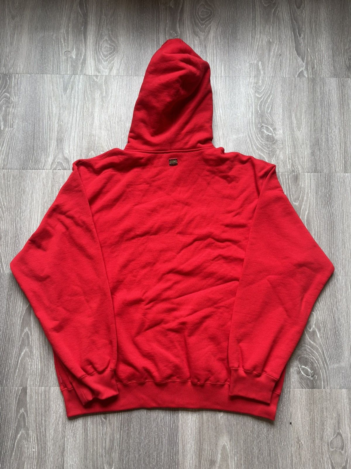 Supreme BB Simon Studded Zipup Hoodie Red