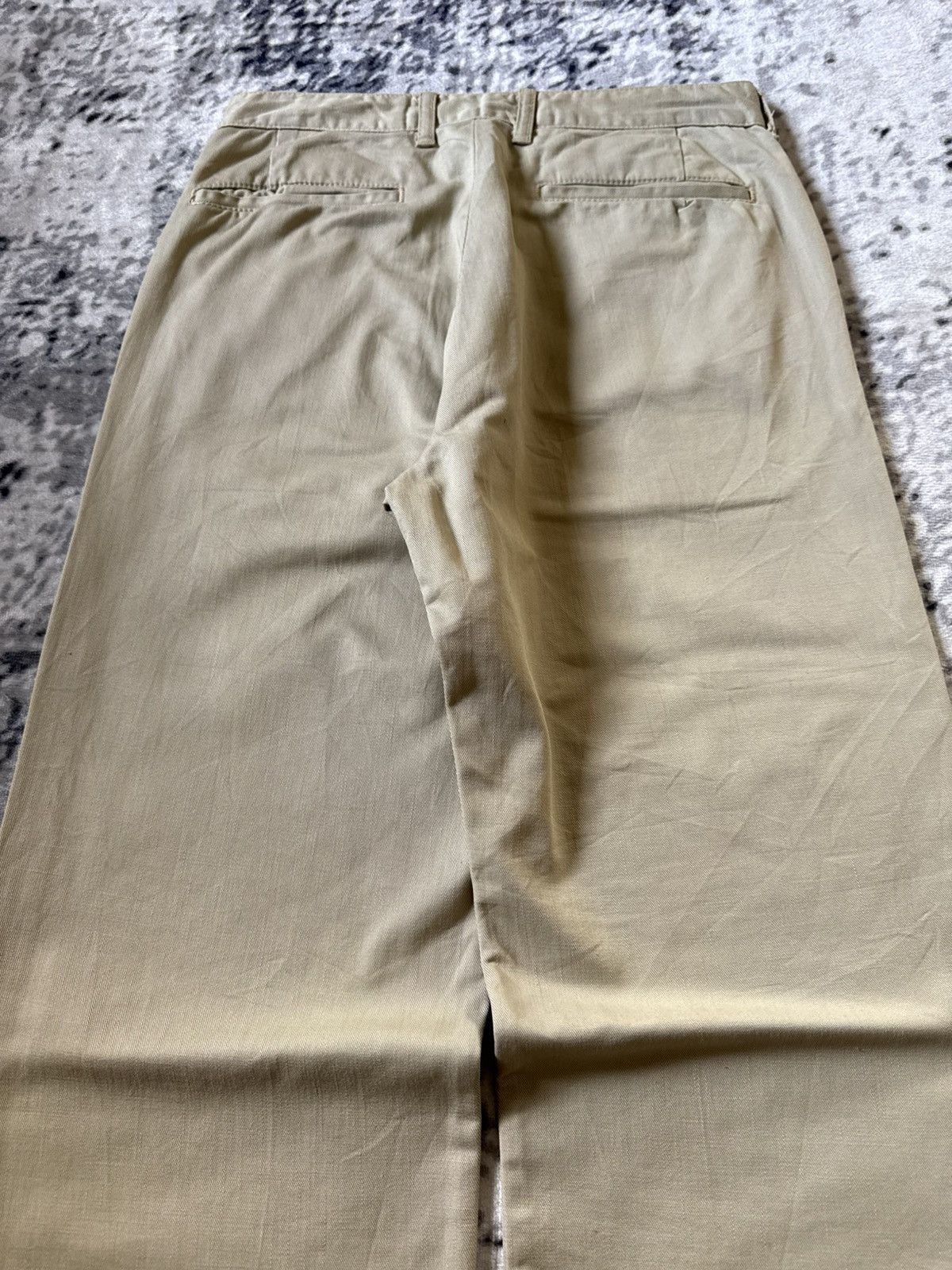 45rpm Vintage 45Rpm Japan Beige Sand Loose Chino pants Size US 29 - 11 Thumbnail