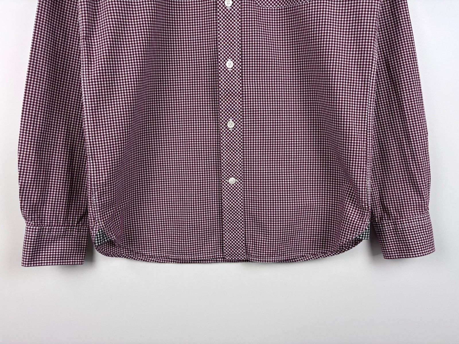 Fred Perry Fred Perry Gingham Button Up Shirt Check Red White Size S Size US S / EU 44-46 / 1 - 3 Thumbnail