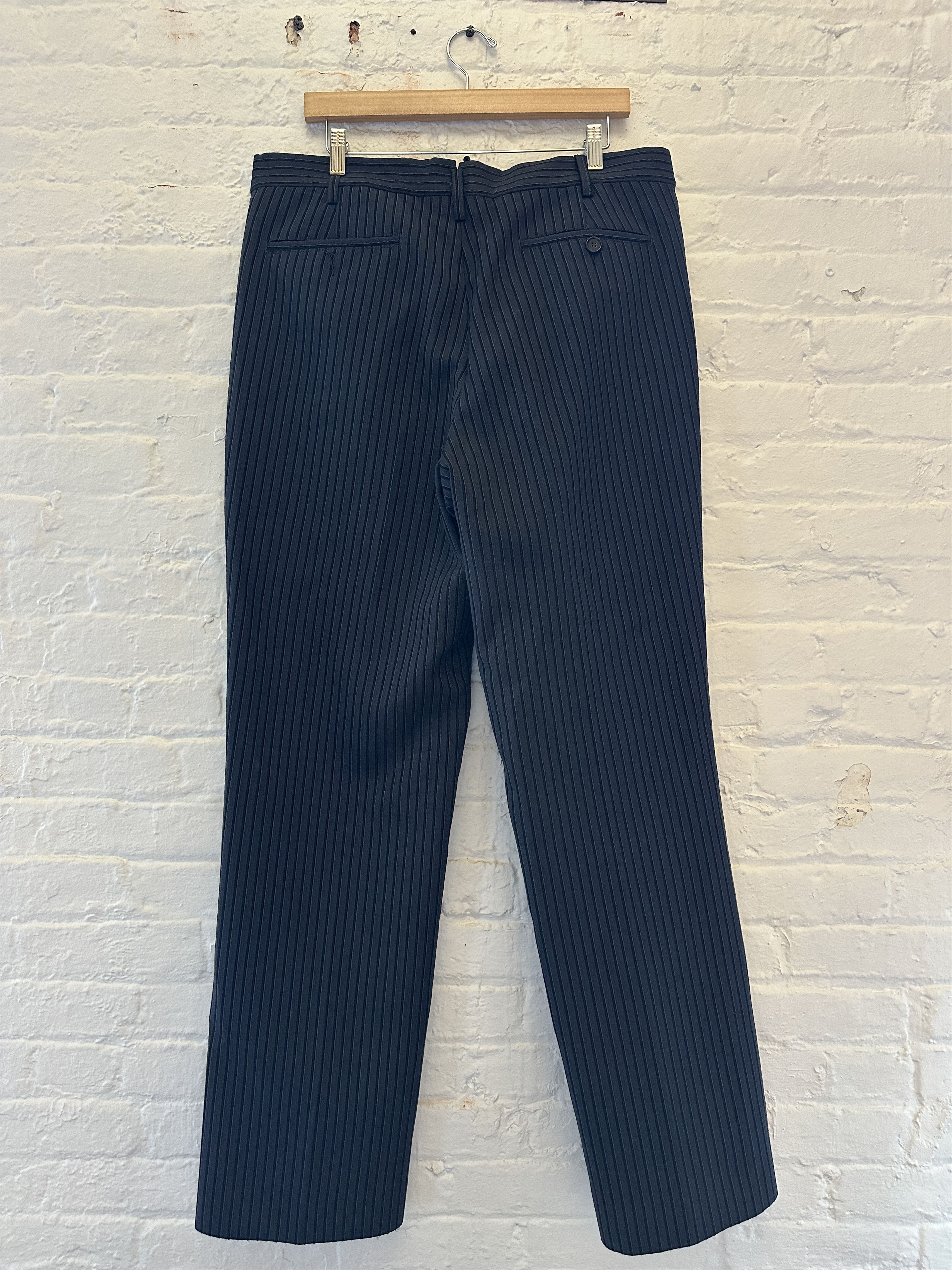 Marni Marni Wide Leg Ribbed Striped Trousers Size US 36 / EU 52 - 3 Thumbnail
