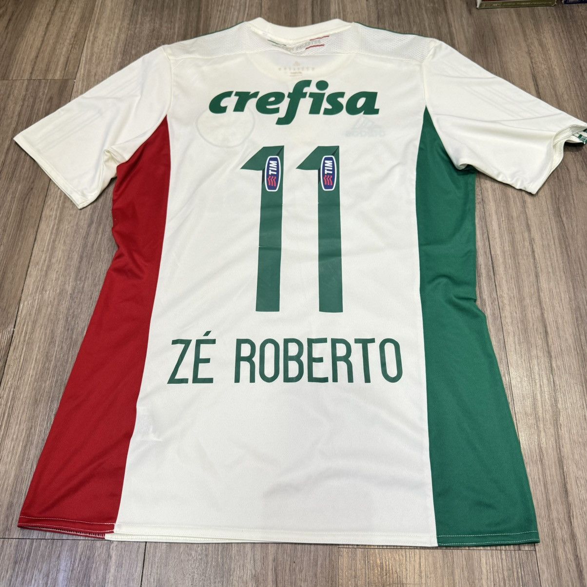Adidas Palmeiras 15/16 away shirt #11 Ze Roberto Size US S / EU 44-46 / 1 - 2 Thumbnail