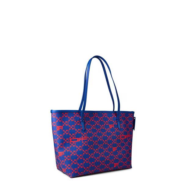 Off-White o1g2r1mq1224 Size: OS / Tote Bag in Blue & Red Size ONE SIZE - 2 Thumbnail