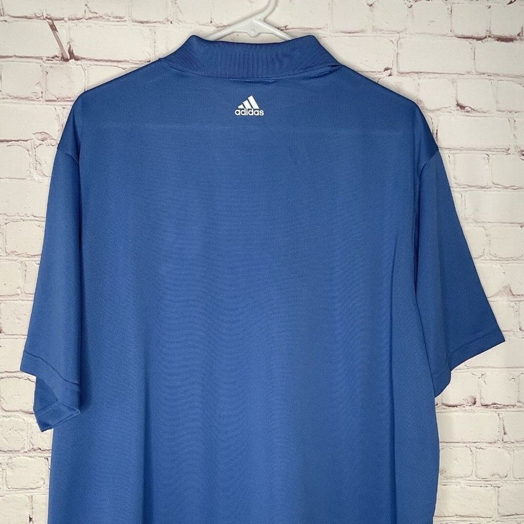 Adidas NWOT Adidas ClimaLite Logo Short Slv. Golf Polo Shirt Men XL Size US XL / EU 56 / 4 - 8 Thumbnail