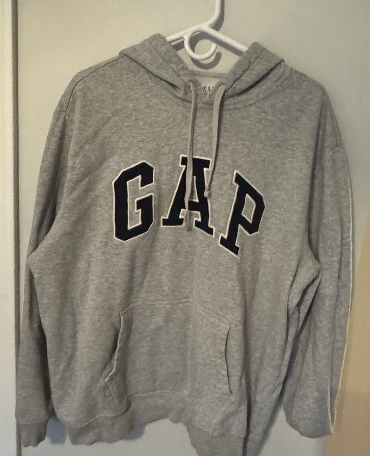 Gap Gap Hoodie Unisex XL Gray Fleece Size US XL / EU 56 / 4 - 1 Thumbnail