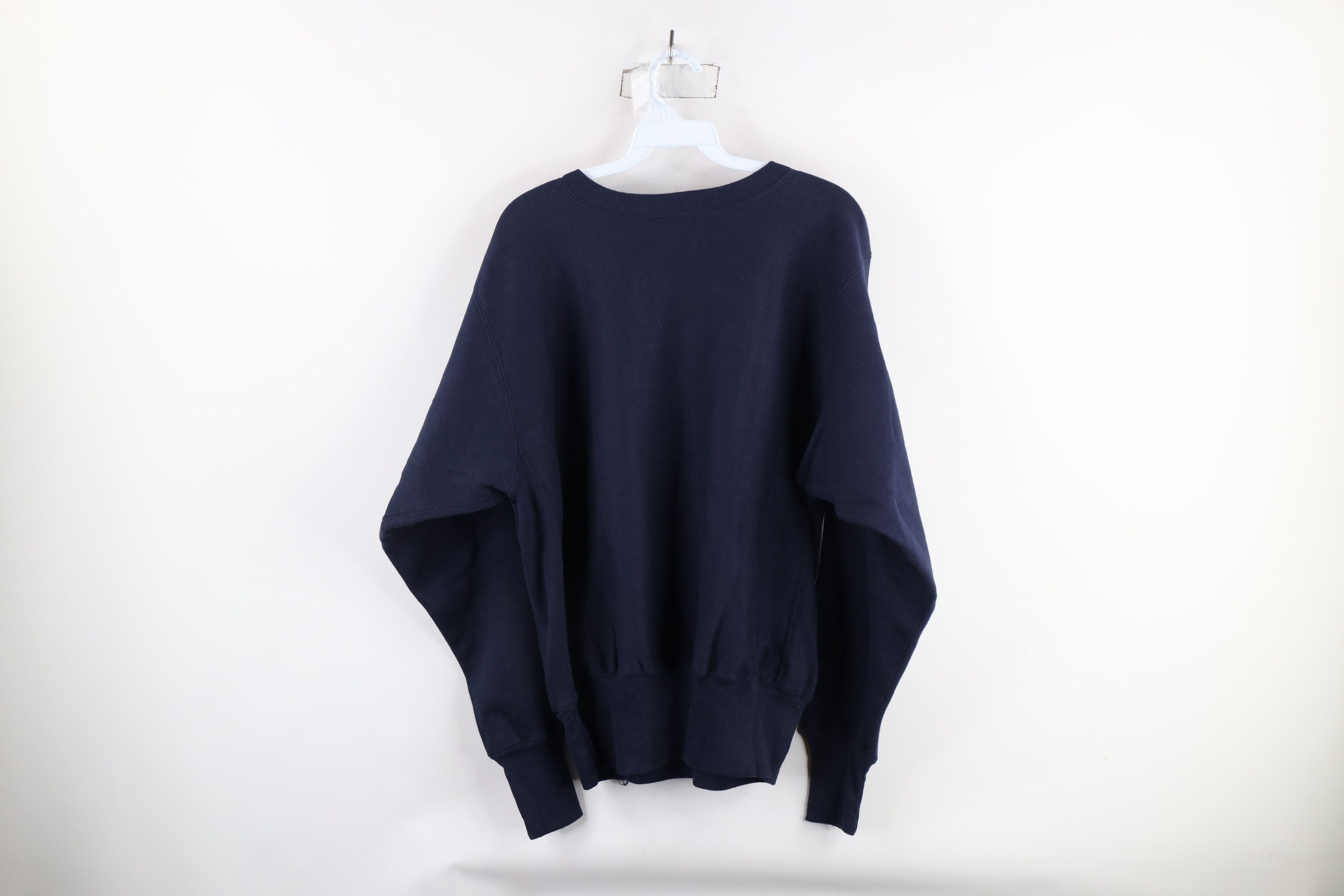 Vintage 90s Champion Reverse Weave Sweatshirt Blue USA