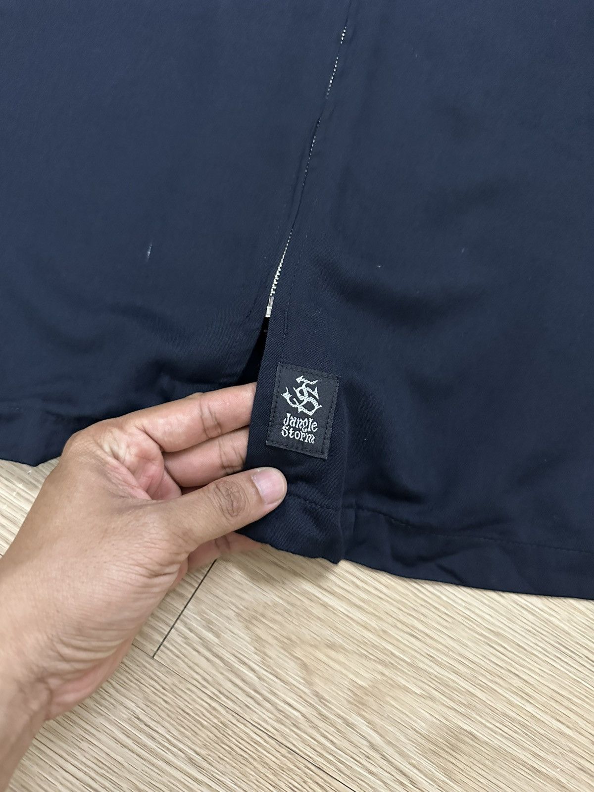 Beauty Beast × Japanese Brand Rare Jungle Storm Double Pocket Zipper Work Silk Shirt Size US M / EU 48-50 / 2 - 5 Thumbnail