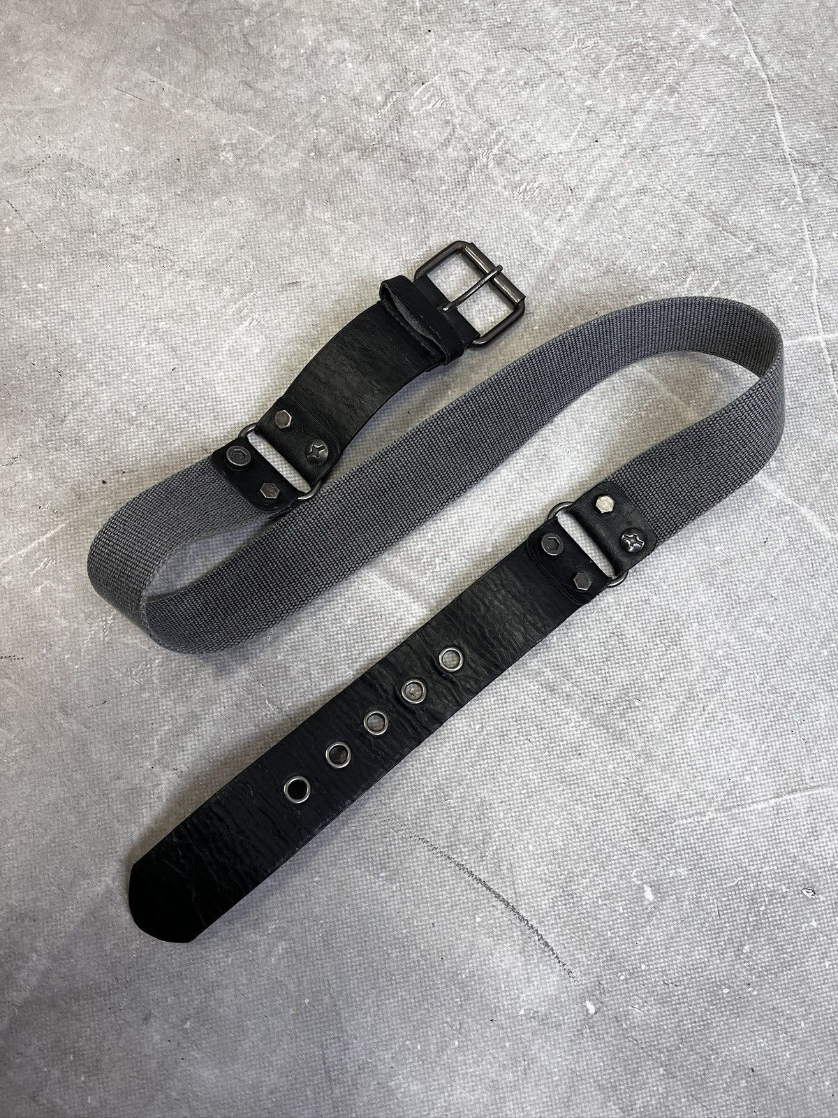 Diesel Avant garde canvas diesel military belt hype y2k Size ONE SIZE - 7 Thumbnail