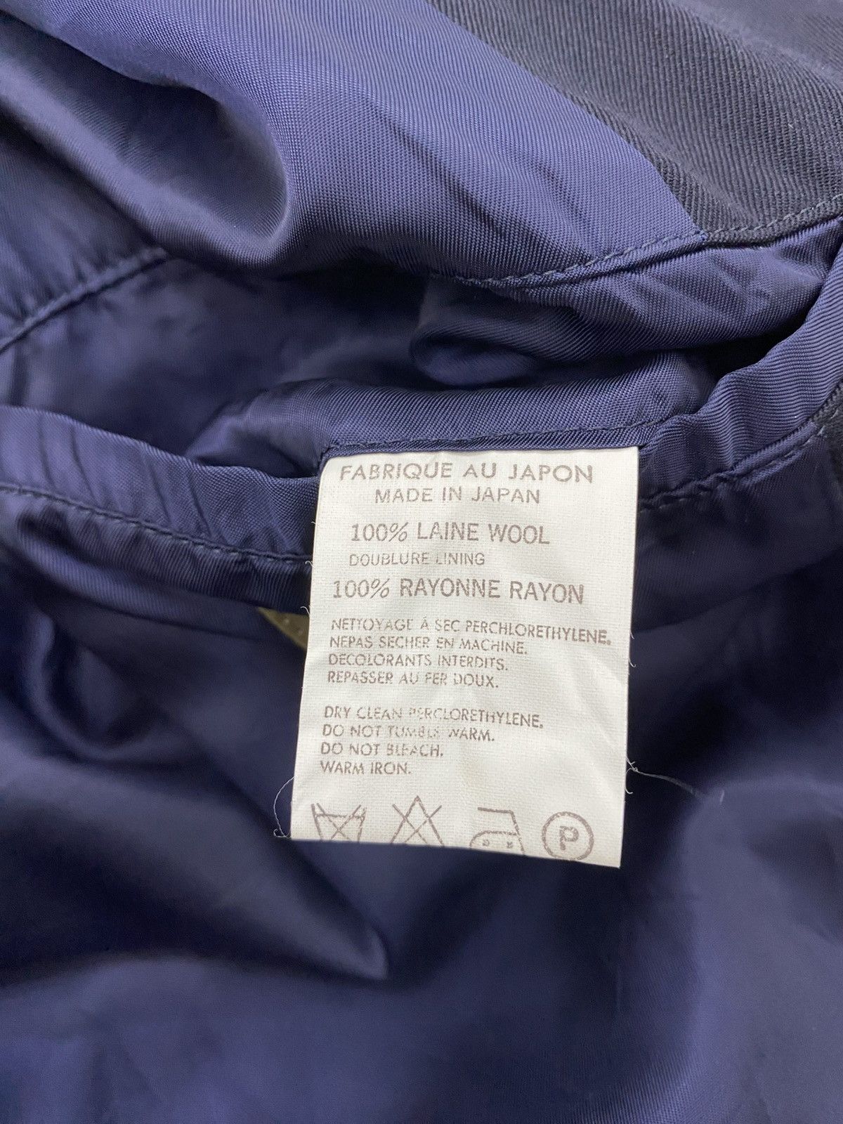 Y's for Men × Yohji Yamamoto Yohji Yamamoto AW98 dark navy blue wool hooded jacket Size US L / EU 52-54 / 3 - 14 Thumbnail