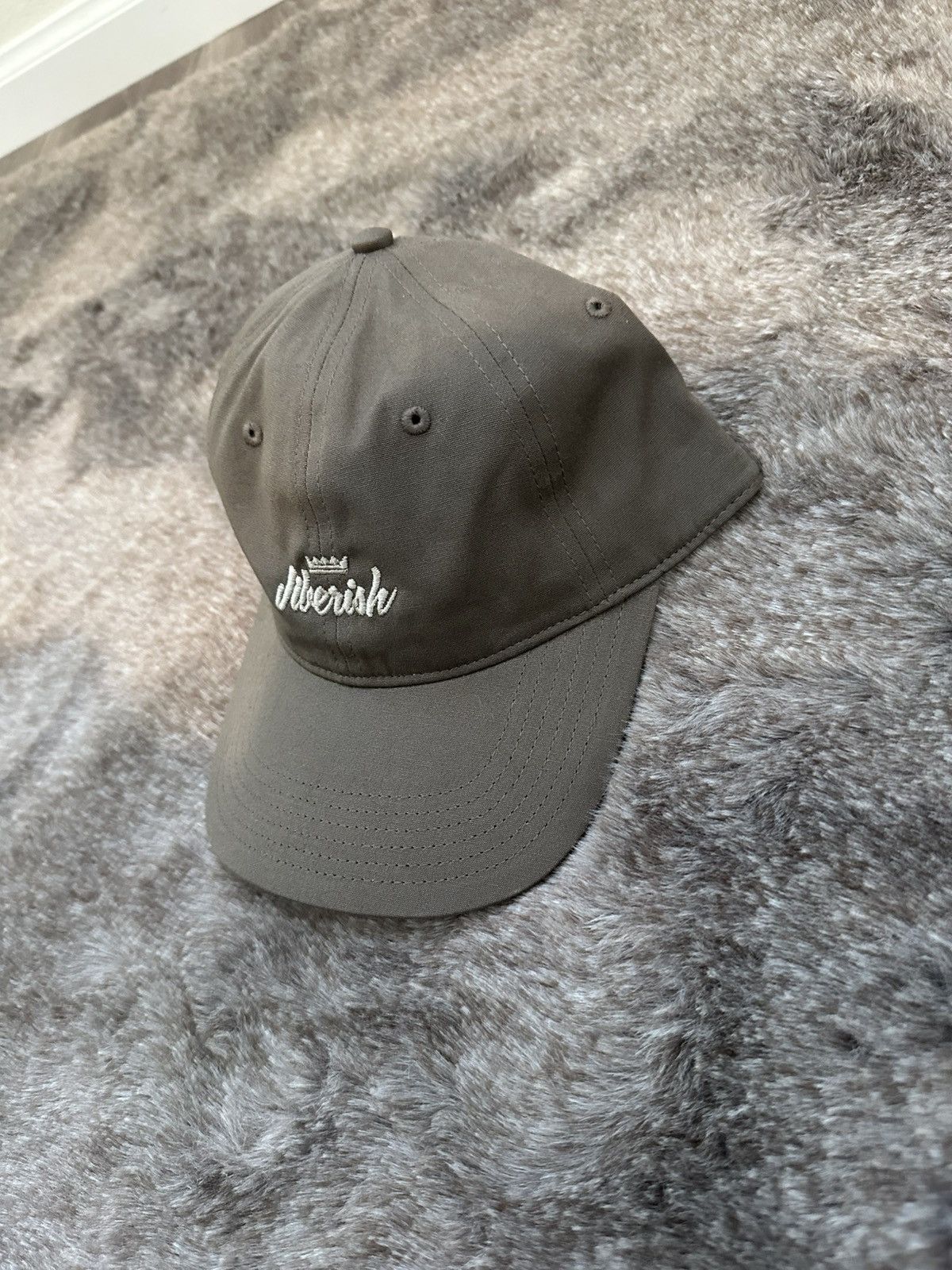Jiberish Jiberish Hat: Beige/Grey Size ONE SIZE - 2 Thumbnail