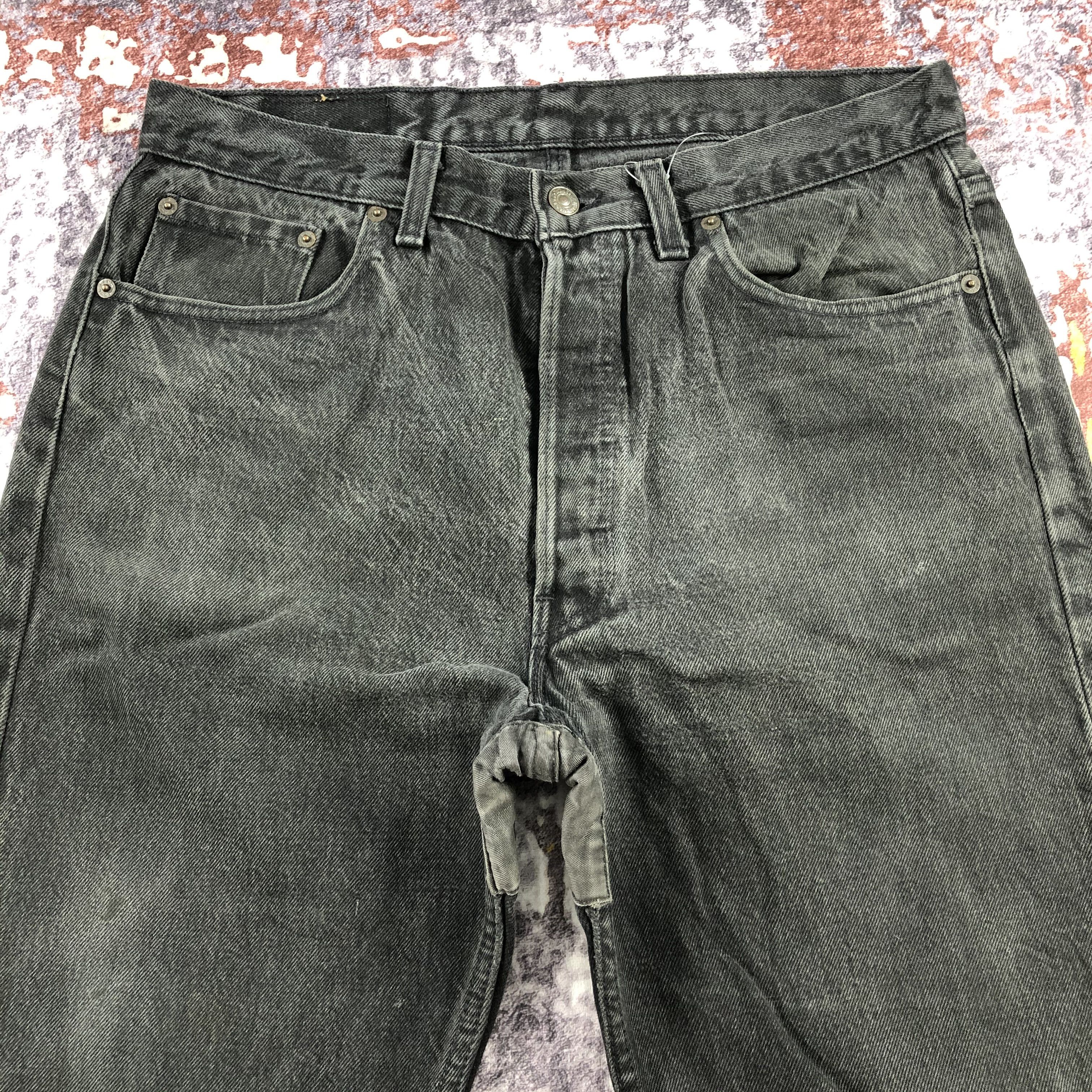 Levi's × Vintage Vintage 90s Levis 501 Earth Tone Jeans-JM2297 Size US 33 - 3 Thumbnail