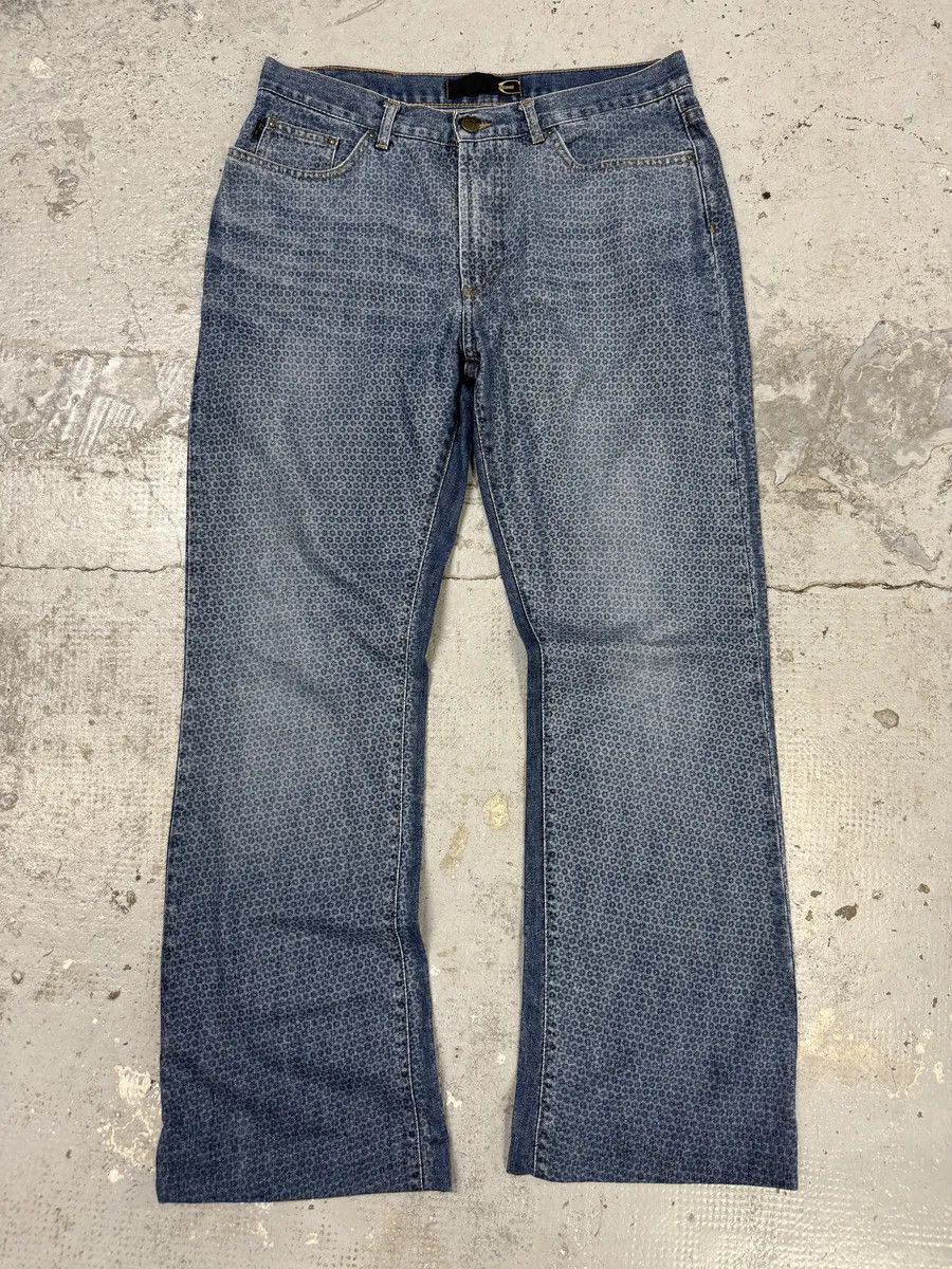 Just Cavalli AW2003 Cavalli Blue Pointed Denim Jeans Size US 32 / EU 48 - 1 Thumbnail