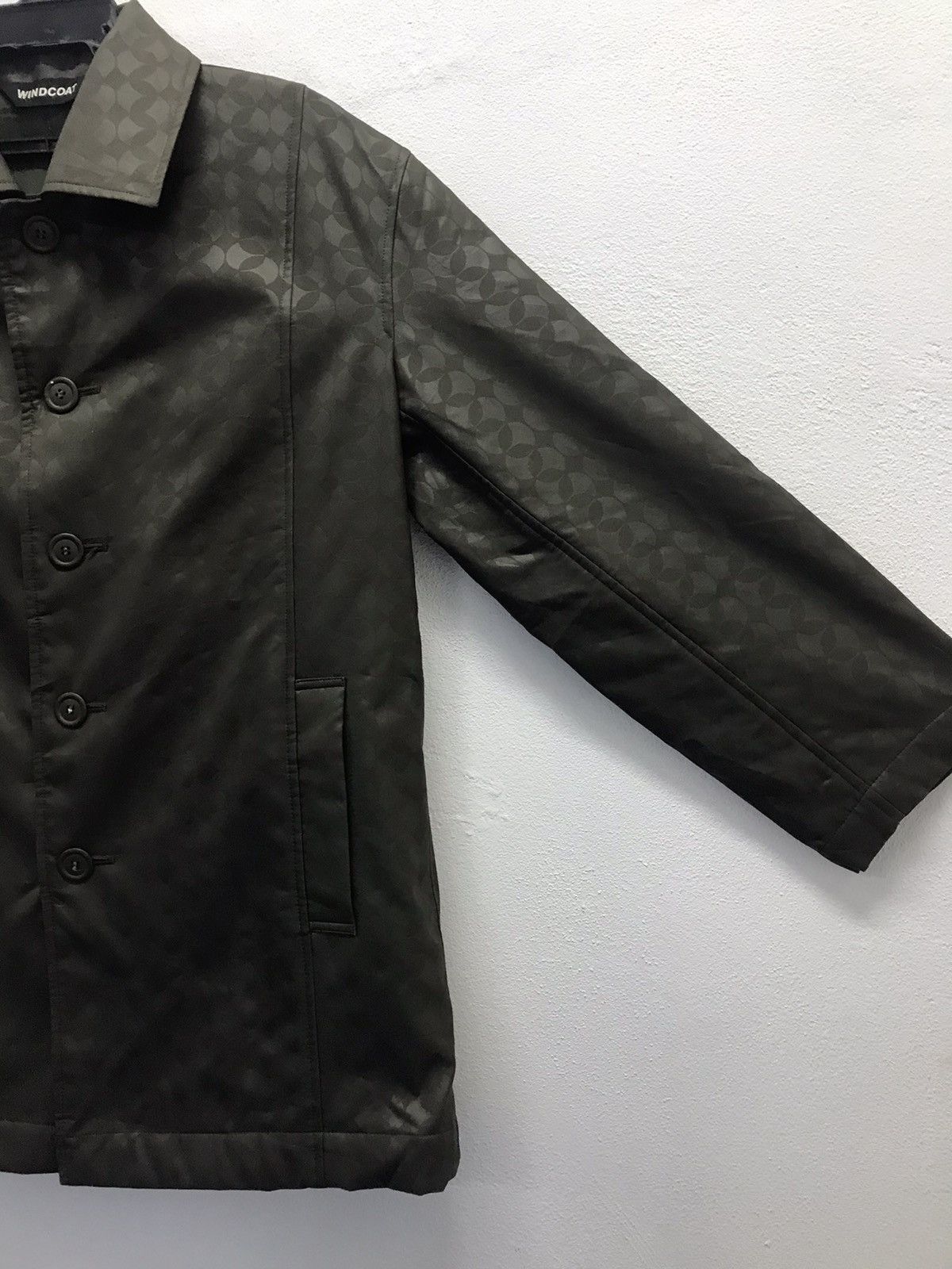 Issey Miyake × Pleats Please Issey Miyake Archive!!!! Issey Miyake Windcoat Long Jacket Monogram Size US M / EU 48-50 / 2 - 4 Thumbnail