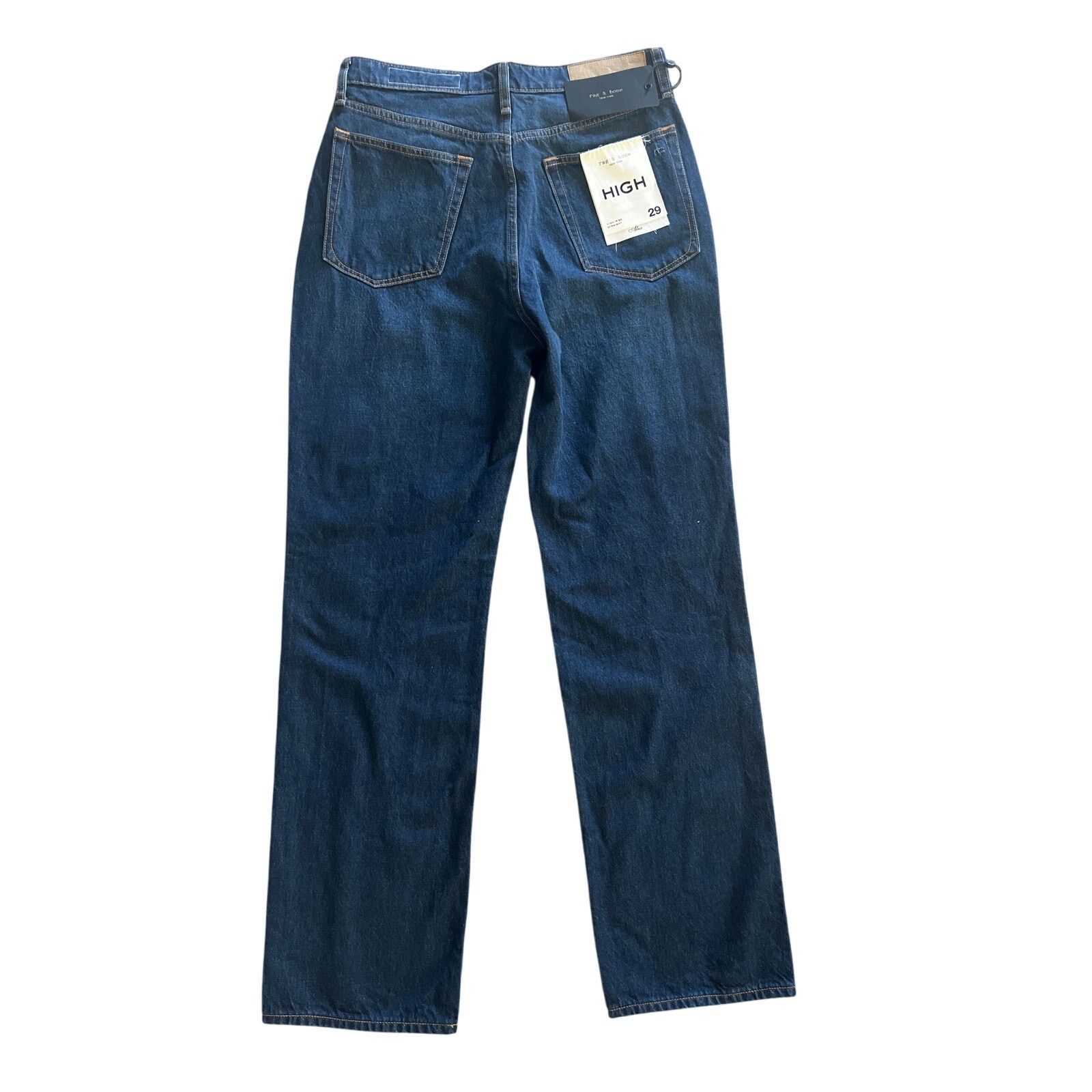 Rag & Bone NWT Rag & Bone Alex Hgh Rise Straight Jean Size 29 Size 29" - 2 Thumbnail