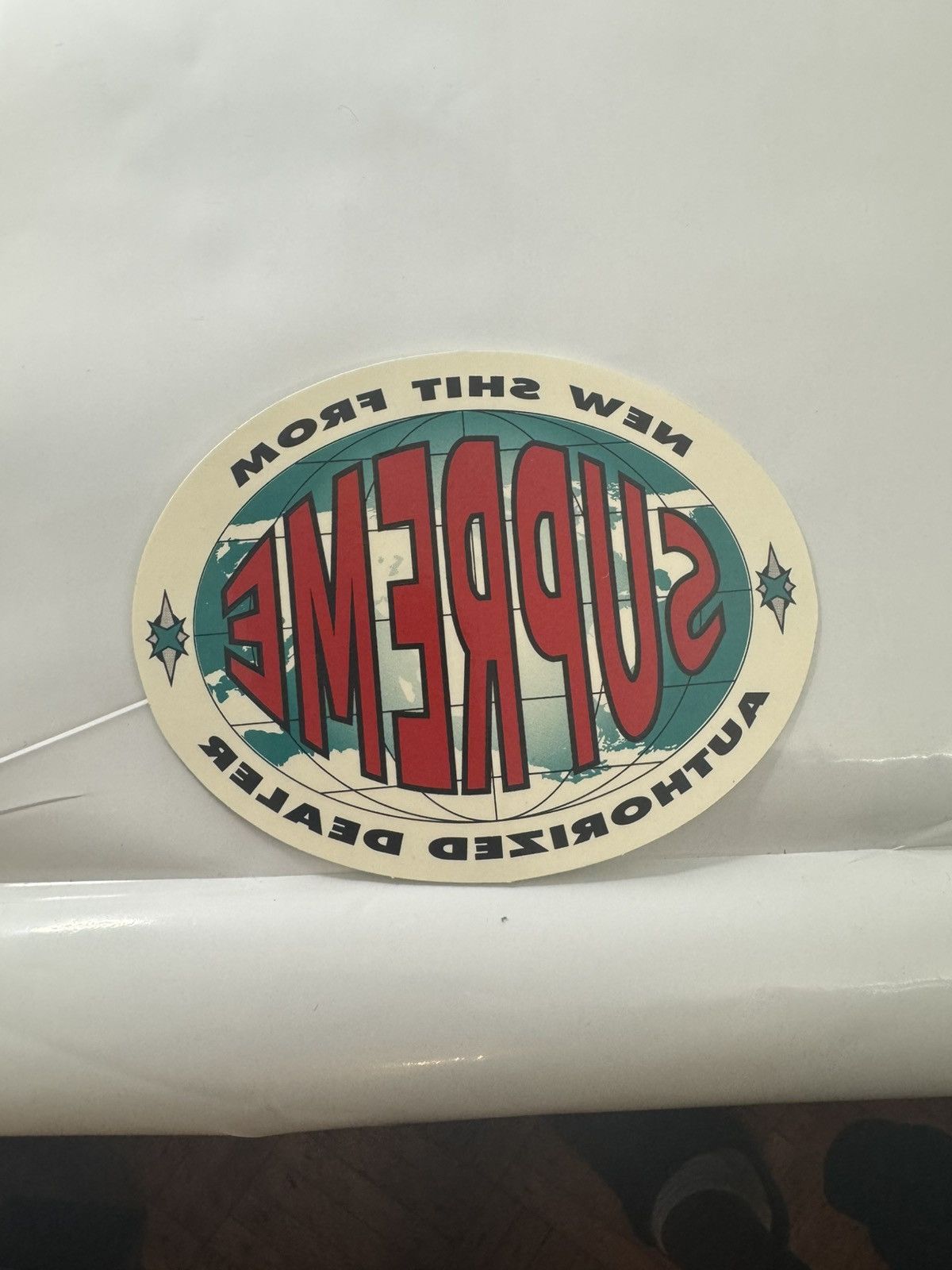 Supreme Supreme Reverse Authorized Dealers Sticker Size ONE SIZE - 1 Preview