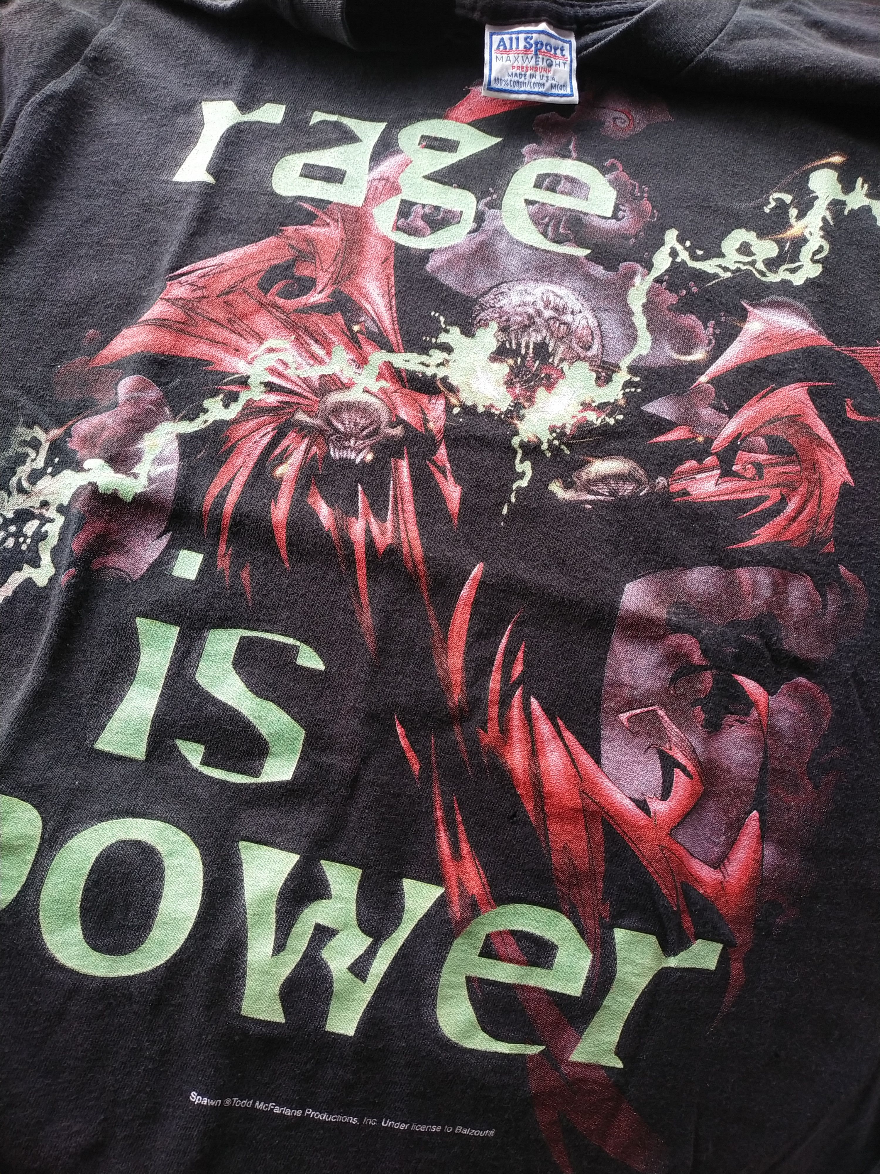 Vintage VINTAGE SPAWN TODD MCFARLANE COMIC PROMO Size US M / EU 48-50 / 2 - 2 Thumbnail