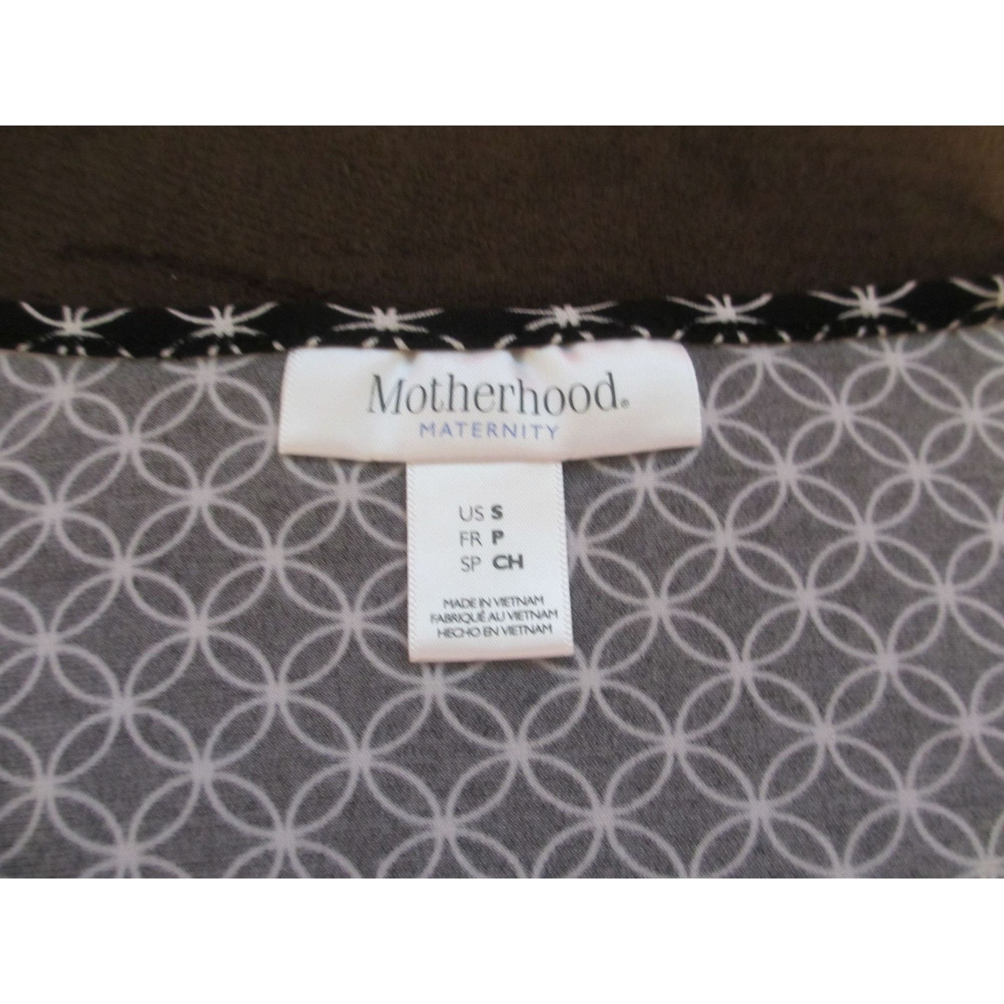 Other Motherhood Maternity Black & White Geometric Print Sleeveles Size S / US 4 / IT 40 - 5 Thumbnail