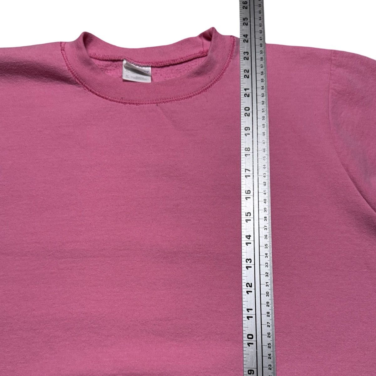 Gildan Vintage Y2K Gildan Pink Pullover Sweatshirt Women's M Size M / US 6-8 / IT 42-44 - 5 Thumbnail