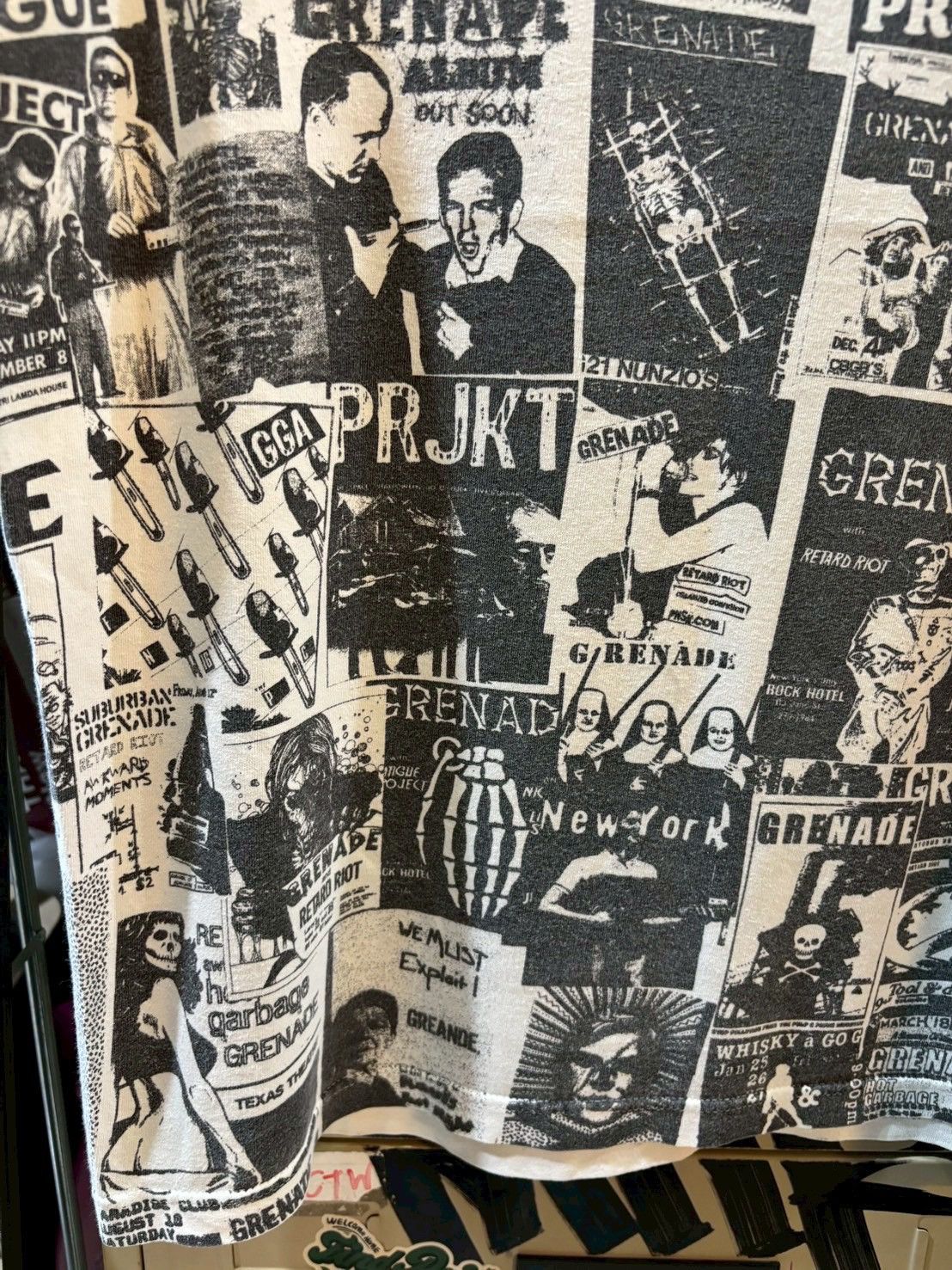 Vintage Vintage Grenade Punk 90’s Size US XL / EU 56 / 4 - 3 Thumbnail